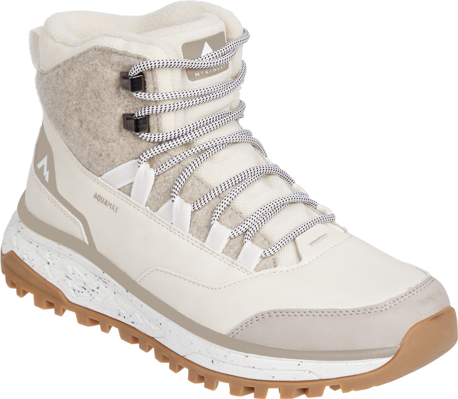 McKINLEY Da.-Après-Schuh Ranger MID AQX W BEIGE/BROWN SMOKE/BL – Bild 4