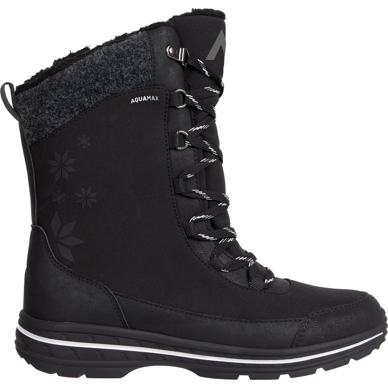 McKINLEY Da.-Après-Stiefel Viviana IV AQX BLACK NIGHT/WHITE