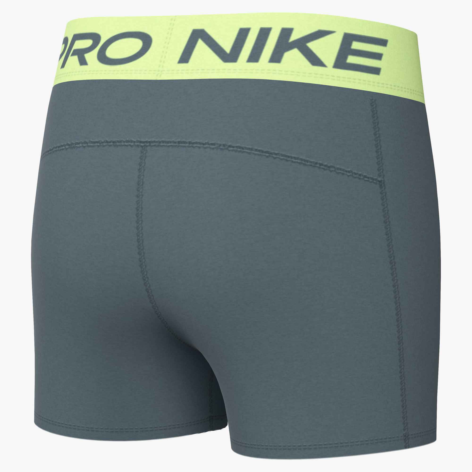 NIKE G NP DF 3 SHORT HBR VNR MINERAL SLATE/LT LIQUID LIME – Bild 4