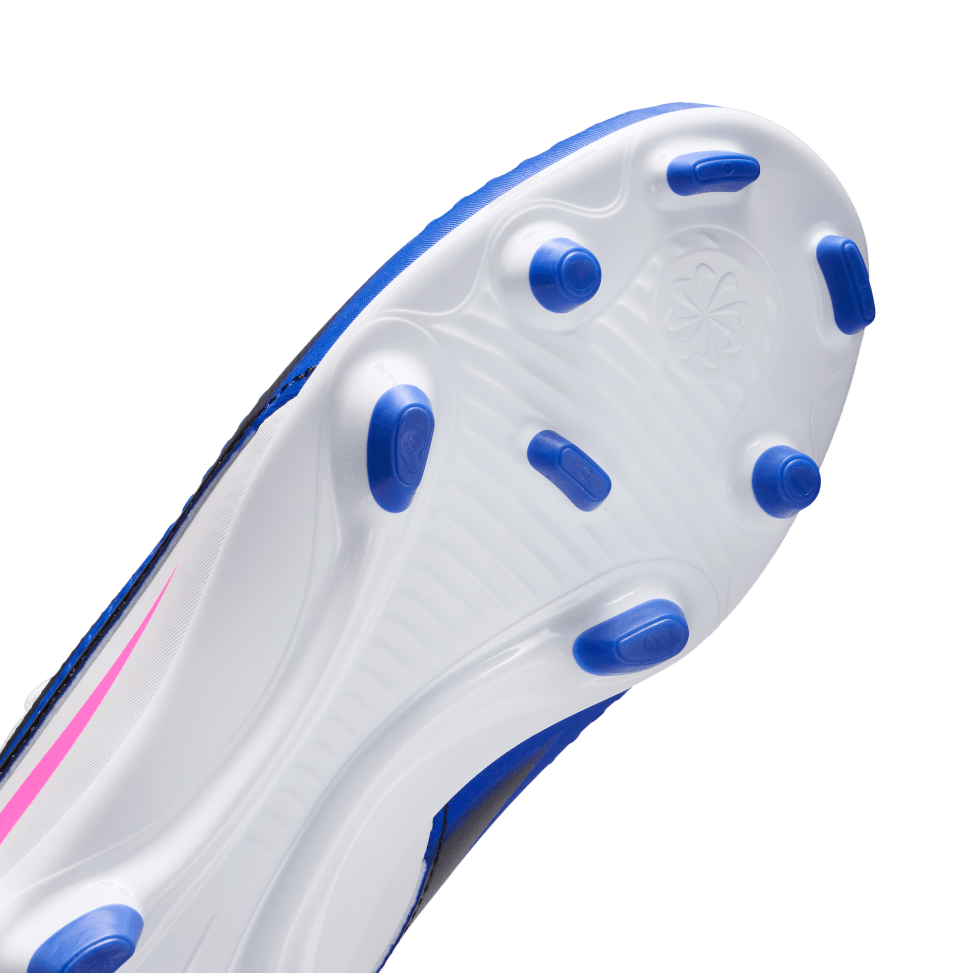 NIKE JR PHANTOM 6 LOW CLUB FG/MG RACER BLUE/PINK BLAST-WHITE – Bild 7