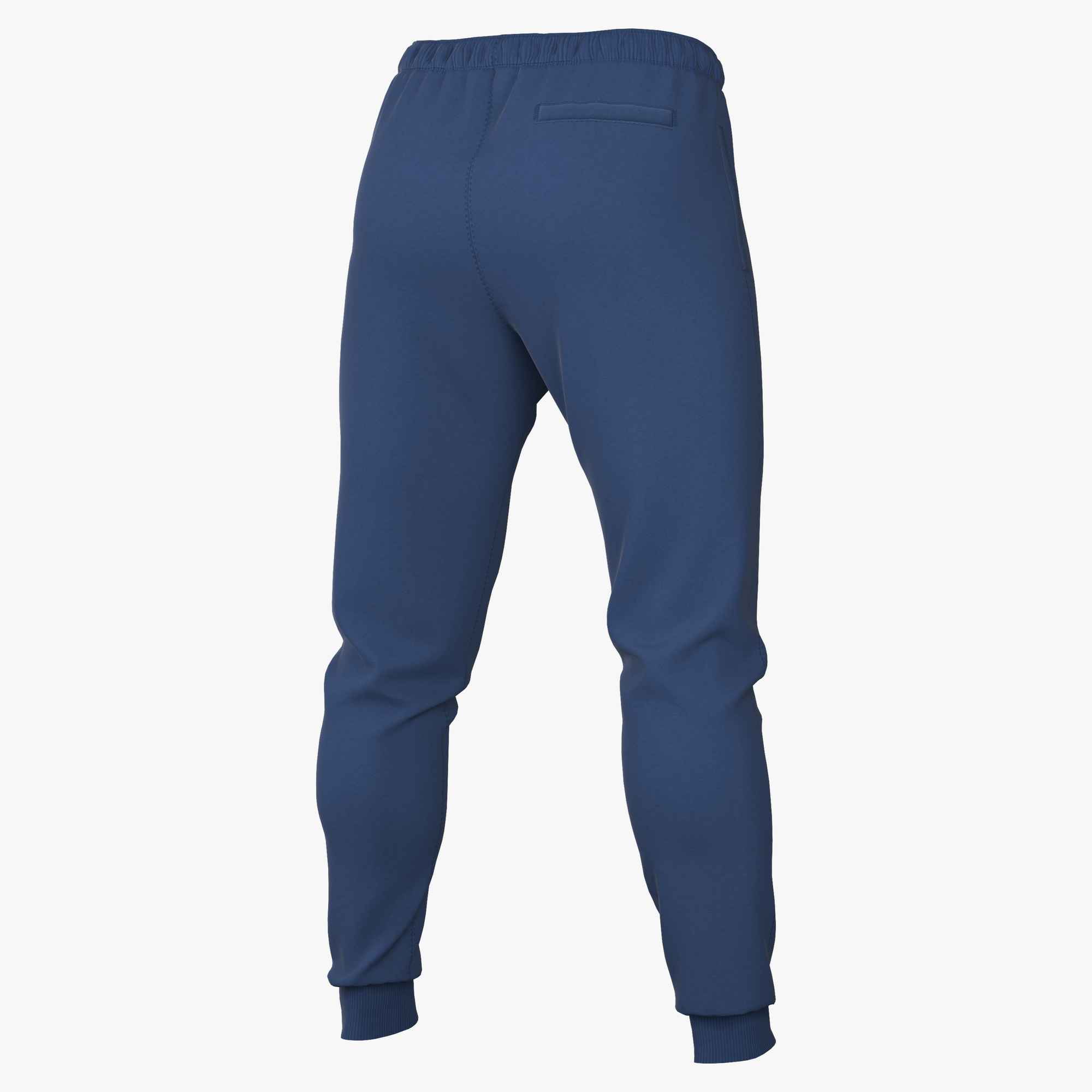 NIKE M NK CLUB BB JOGGER COURT BLUE/COURT BLUE/LT KHAKI – Bild 4