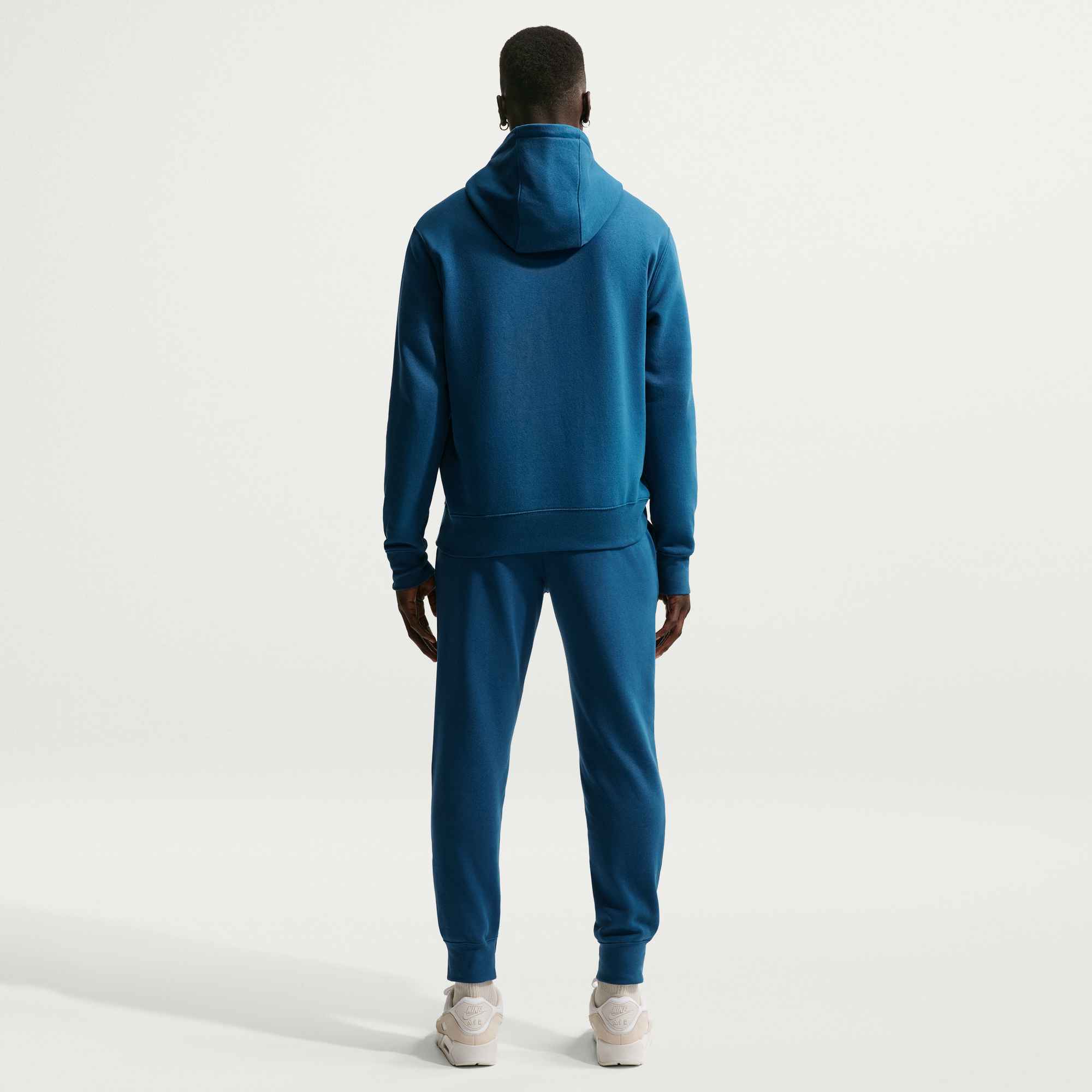 NIKE M NK CLUB BB PO HOODIE COURT BLUE/COURT BLUE/LT KHAKI – Bild 2