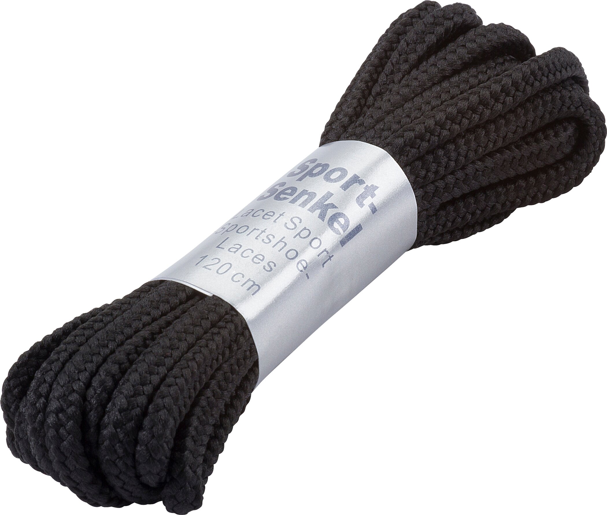 PRO TOUCH Schnürsenkel 120 cm rund SCHWARZ000