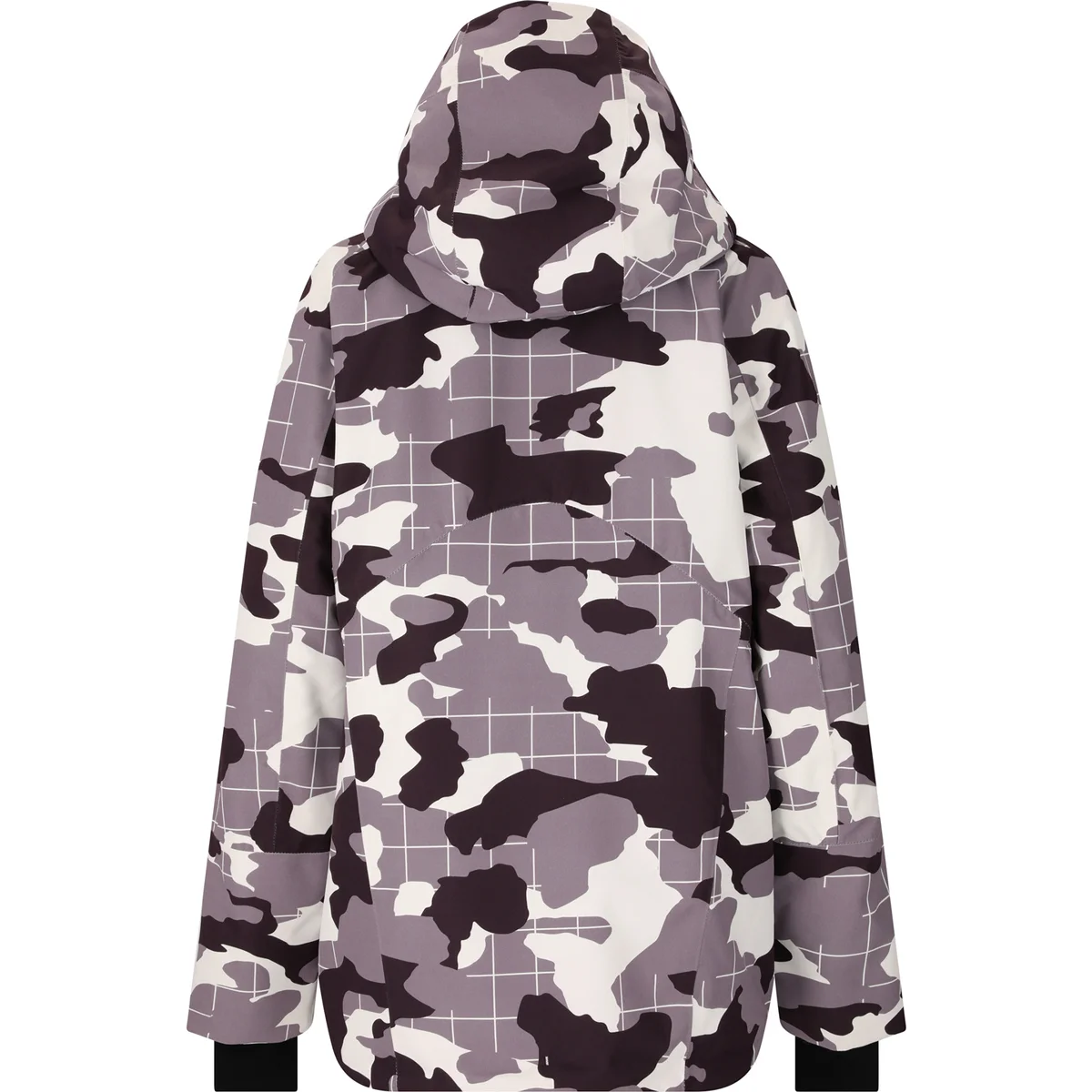 SLOPE Kenai W AOP Ski Jacket W-PRO 15000 GRAY RIDGE – Bild 2