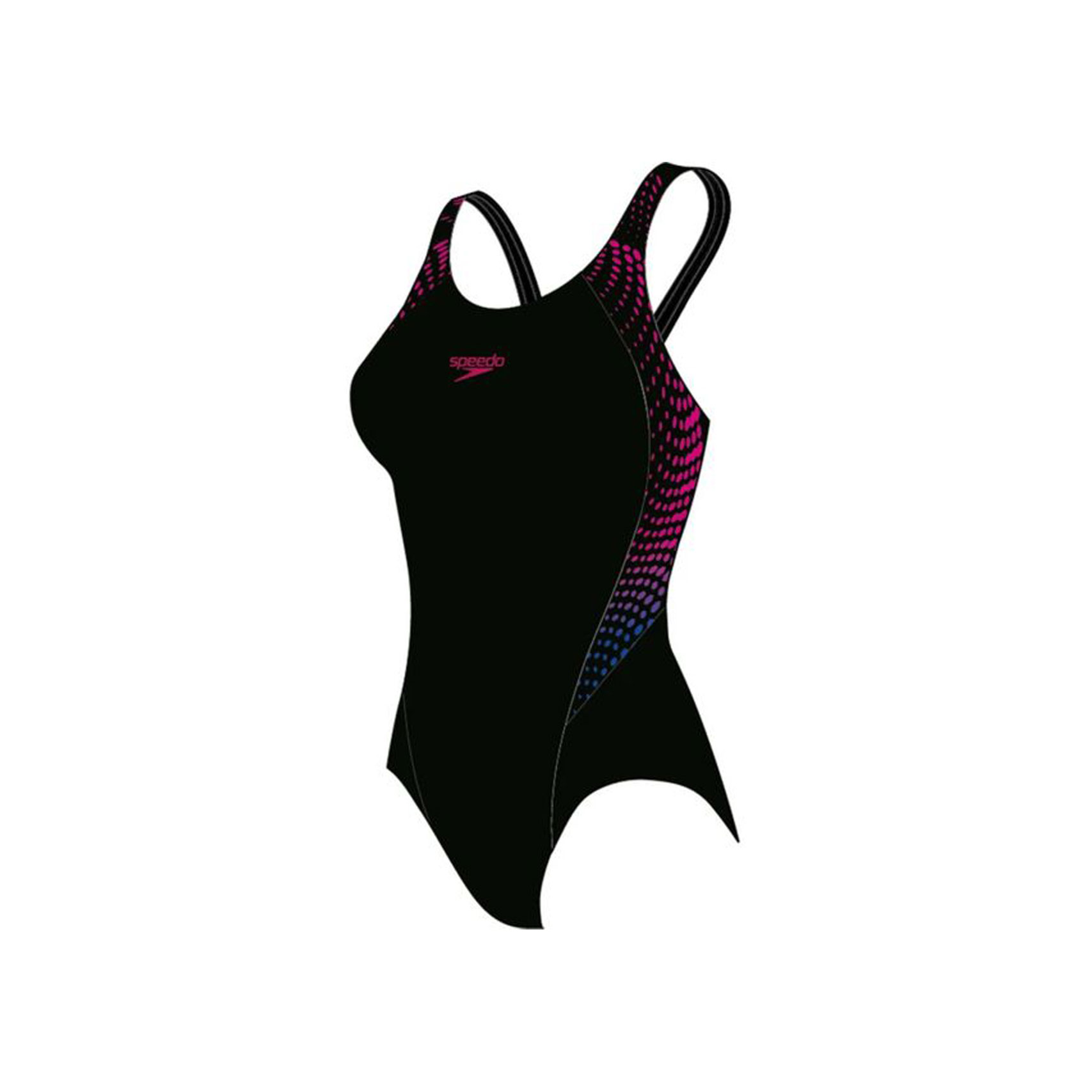 SPEEDO ALV PNL LNBK AF BLACK/PURPLE BLACK/PURPLE