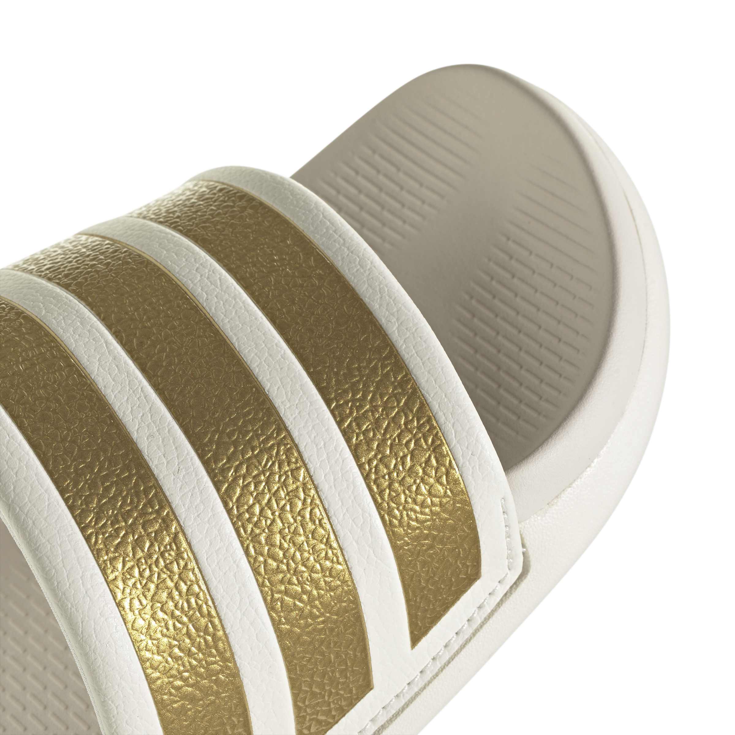 ADIDAS ADILETTE COMFORT 2.0 OWHITE/GOLDMT/CWHITE – Bild 9