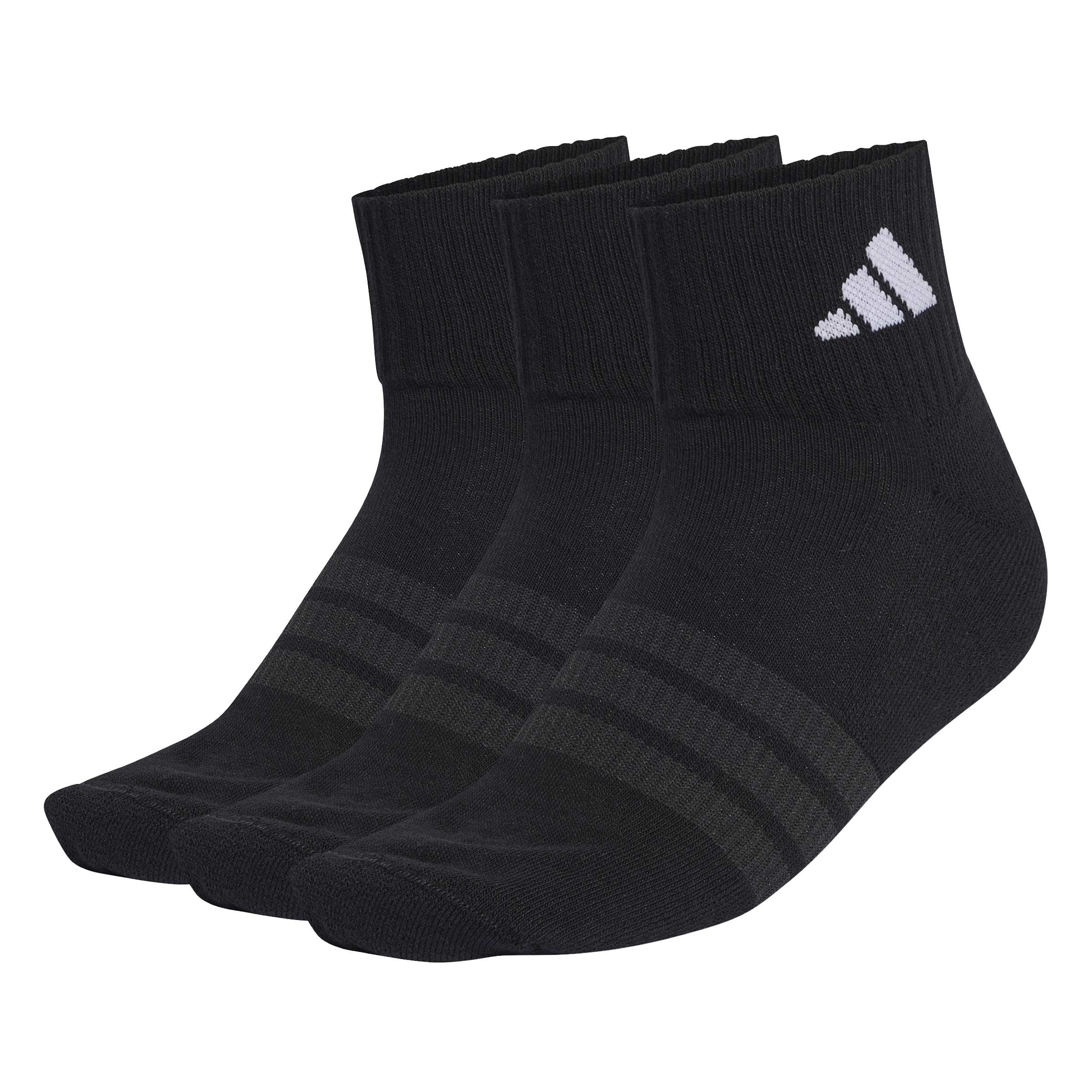 ADIDAS C ESS ANK 3P BLACK/BLACK/WHITE