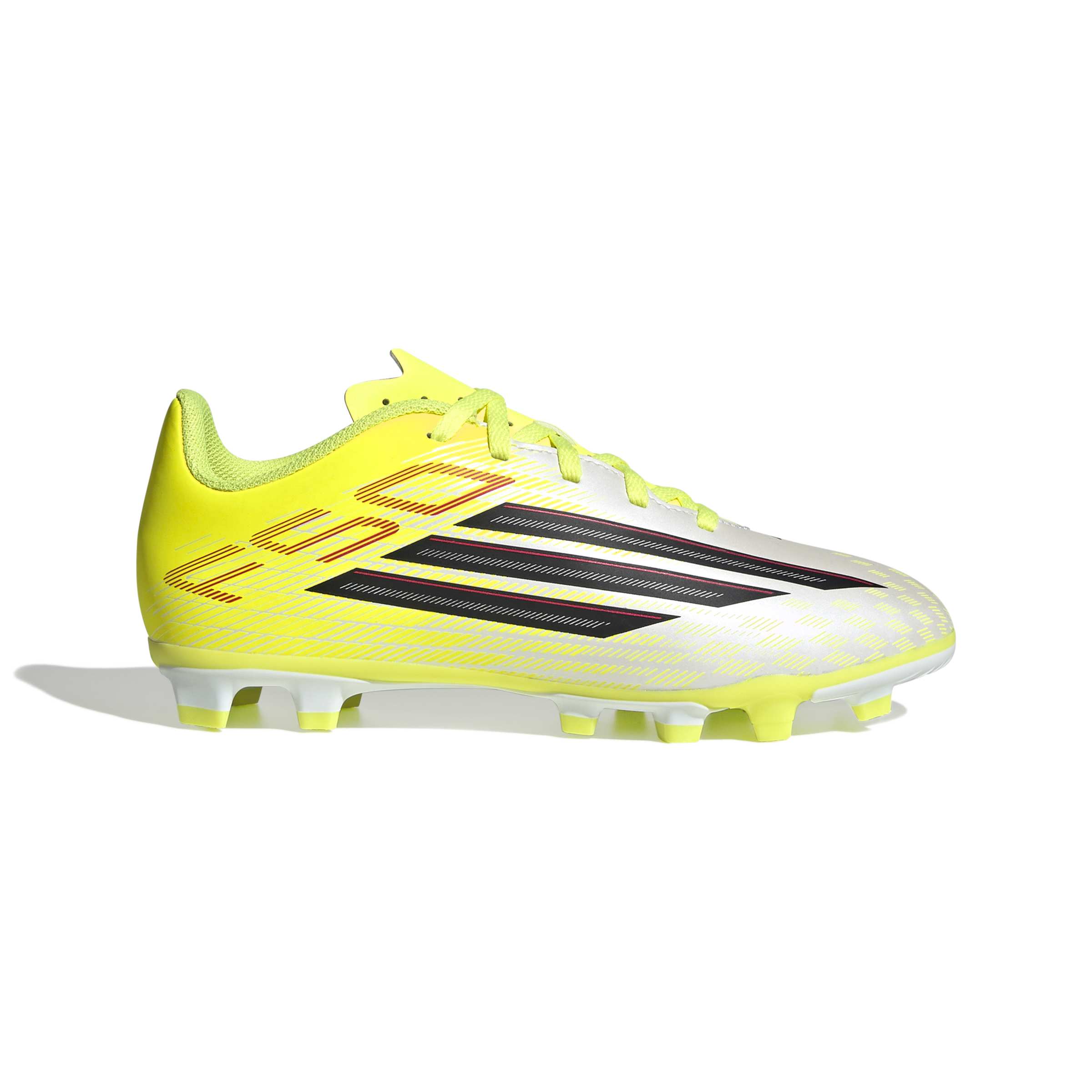 ADIDAS F50 CLUB FG/MG J TESOYE/CBLACK/LUCRED