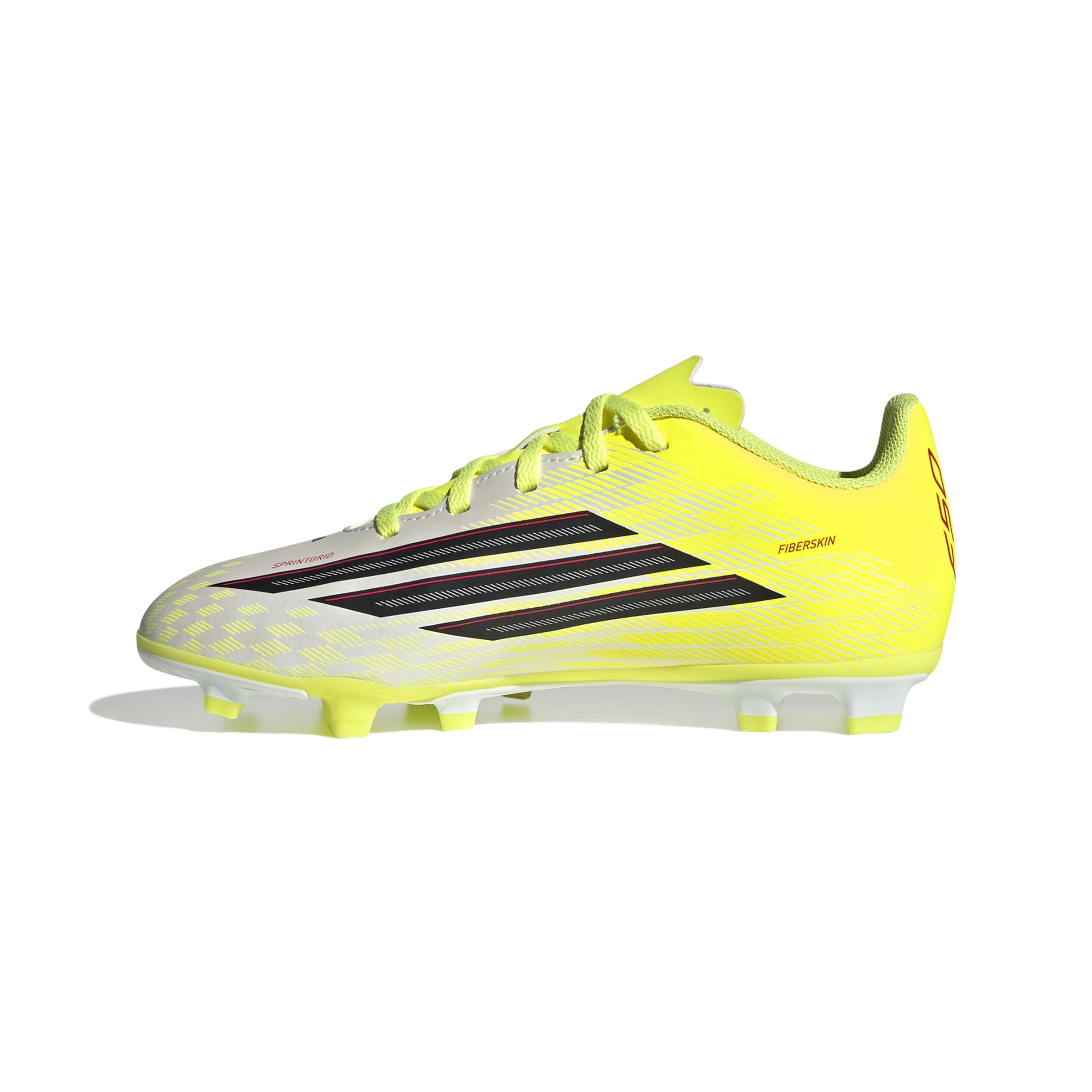 ADIDAS F50 CLUB FG/MG J TESOYE/CBLACK/LUCRED – Bild 4
