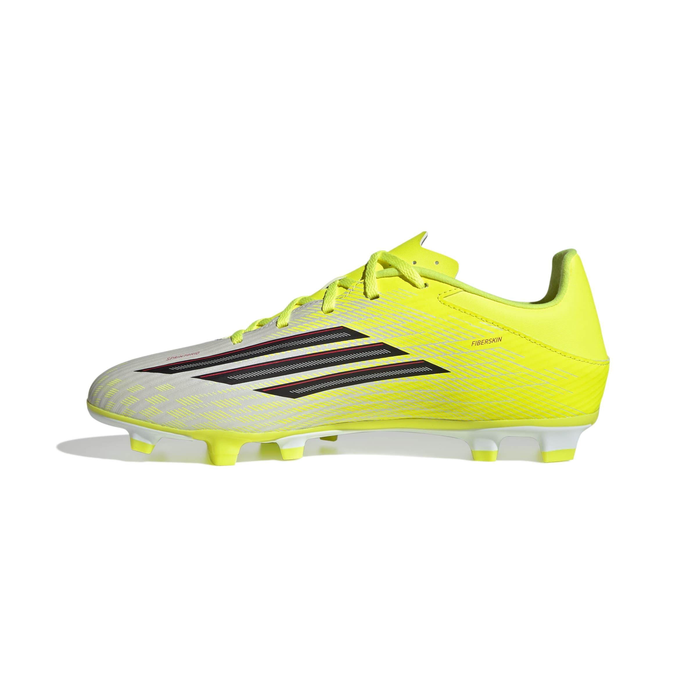 ADIDAS F50 CLUB FG/MG TESOYE/CBLACK/LUCRED – Bild 4