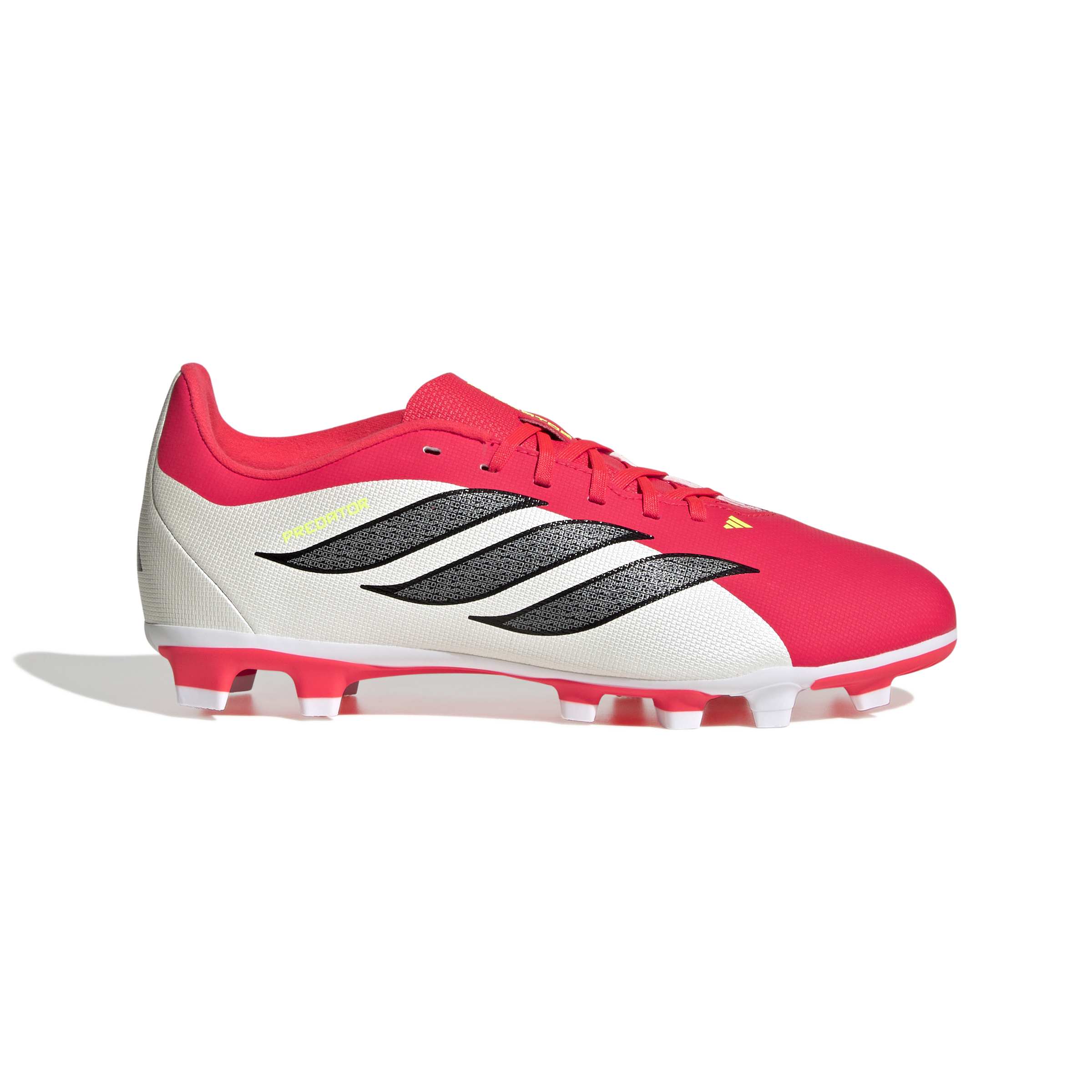 ADIDAS PREDATOR CLUB FG/MG J LUCRED/CBLACK/FTWWHT