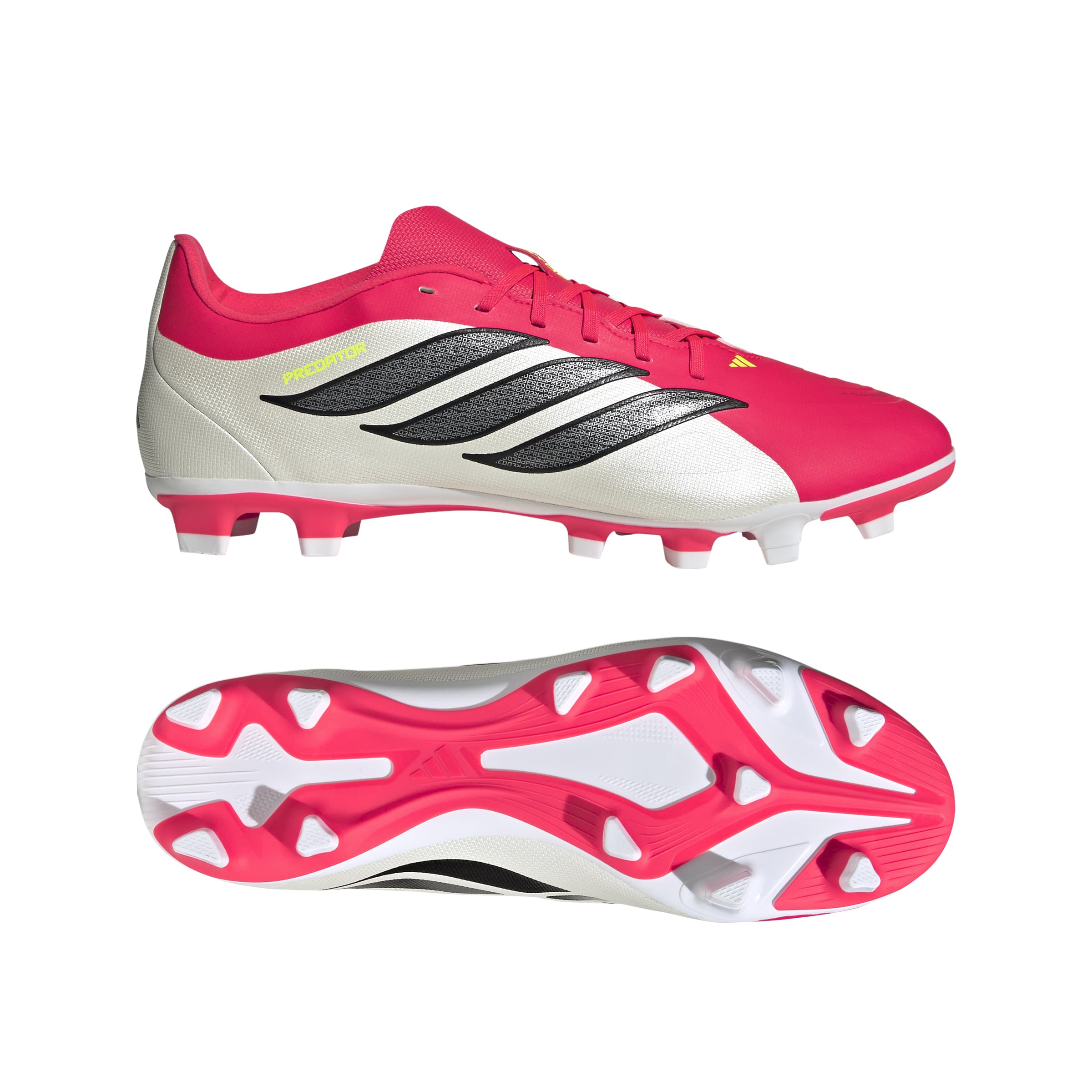 ADIDAS PREDATOR CLUB FG/MG LUCRED/CBLACK/FTWWHT – Bild 10