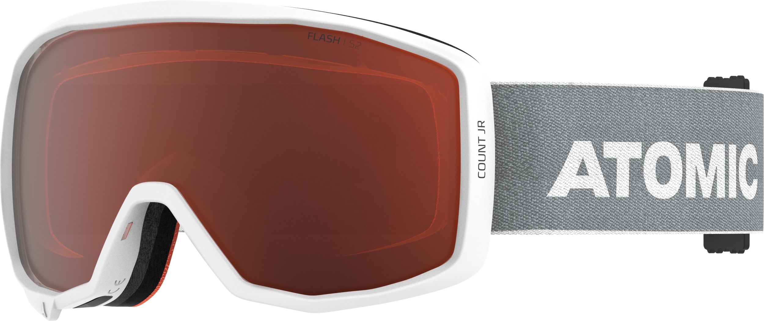ATOMIC COUNT JR ORANGE White/Light Gr WHITE/LIGHT GREY/