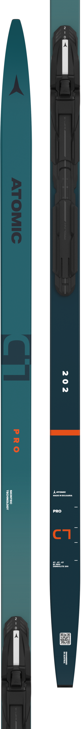 ATOMIC PRO C1 SKINTEC med+SH CL PETRO PETROL/ORANGE/ – Bild 7