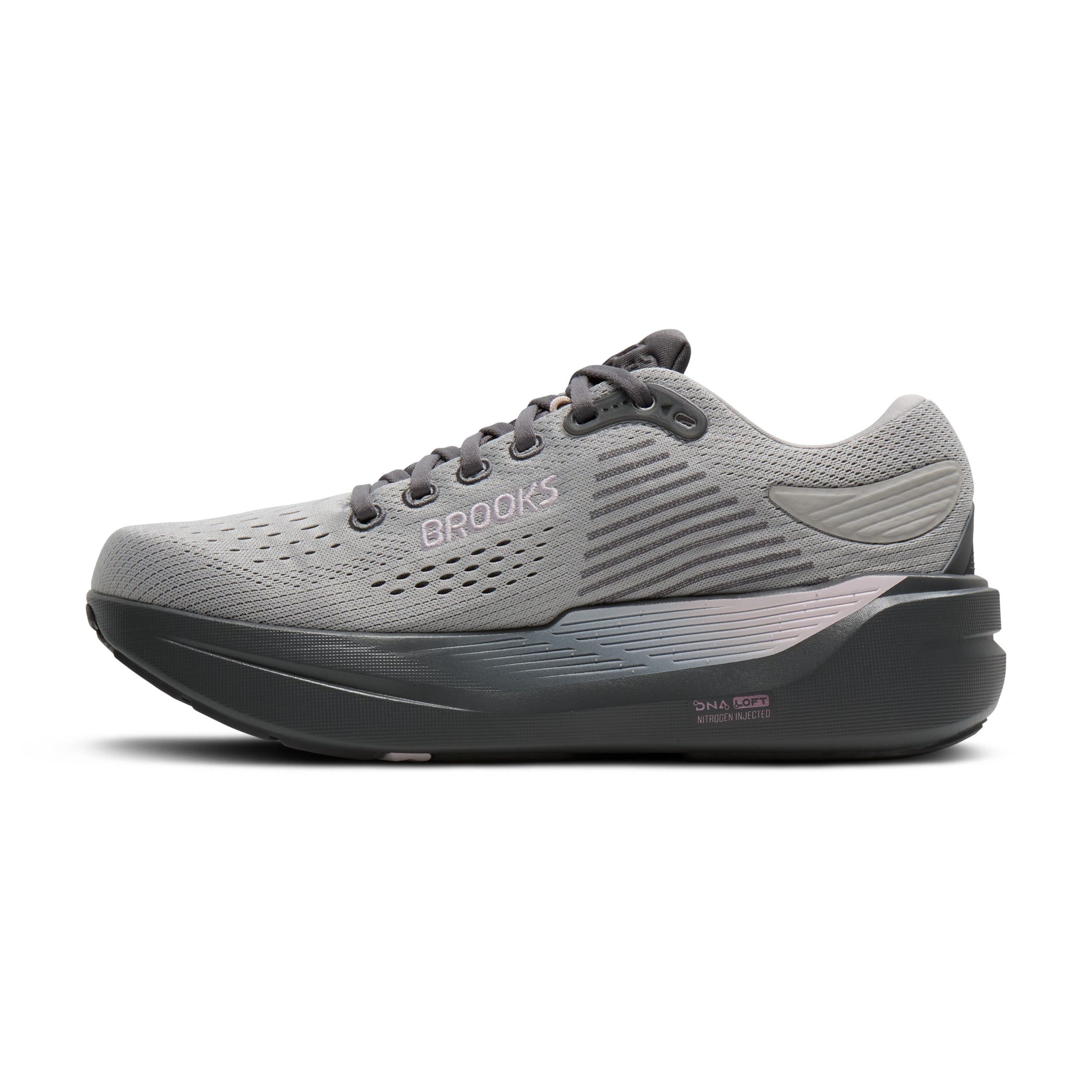 BROOKS Ghost Max 3 HARBOR MIST/POPPY SEED/PINK – Bild 3