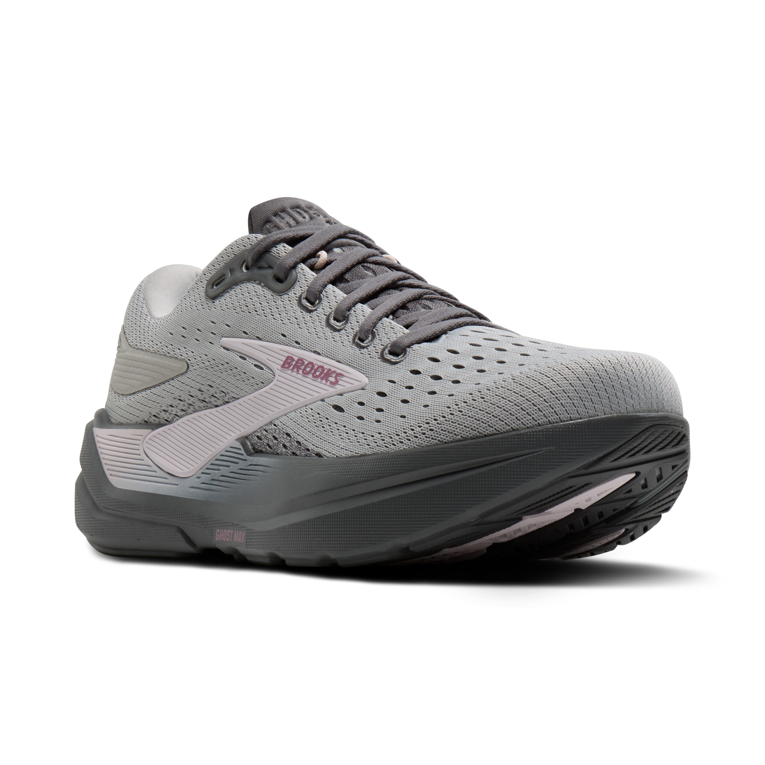 BROOKS Ghost Max 3 HARBOR MIST/POPPY SEED/PINK – Bild 4
