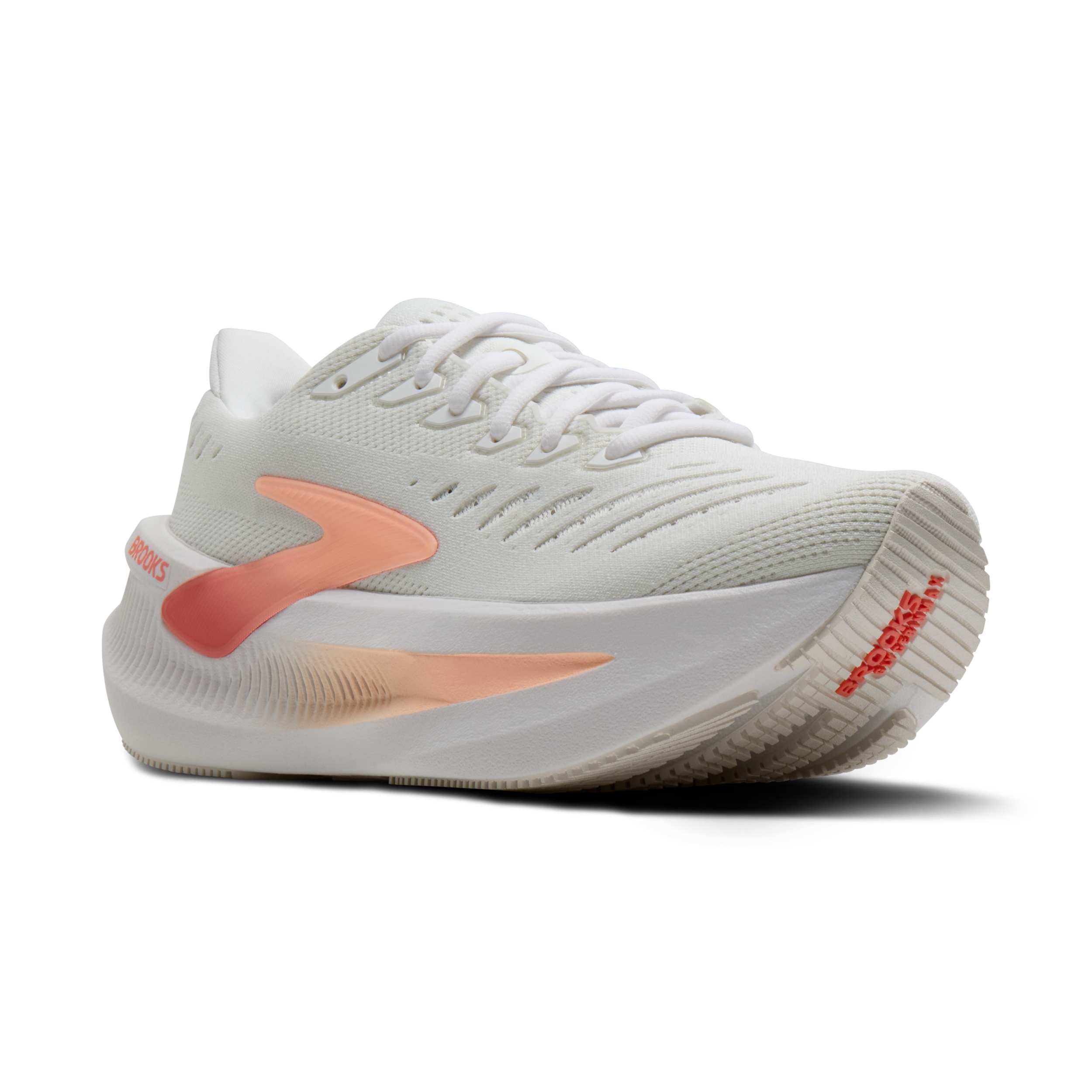 BROOKS Glycerin Max 2 WHITE/CORAL/PEACH – Bild 4