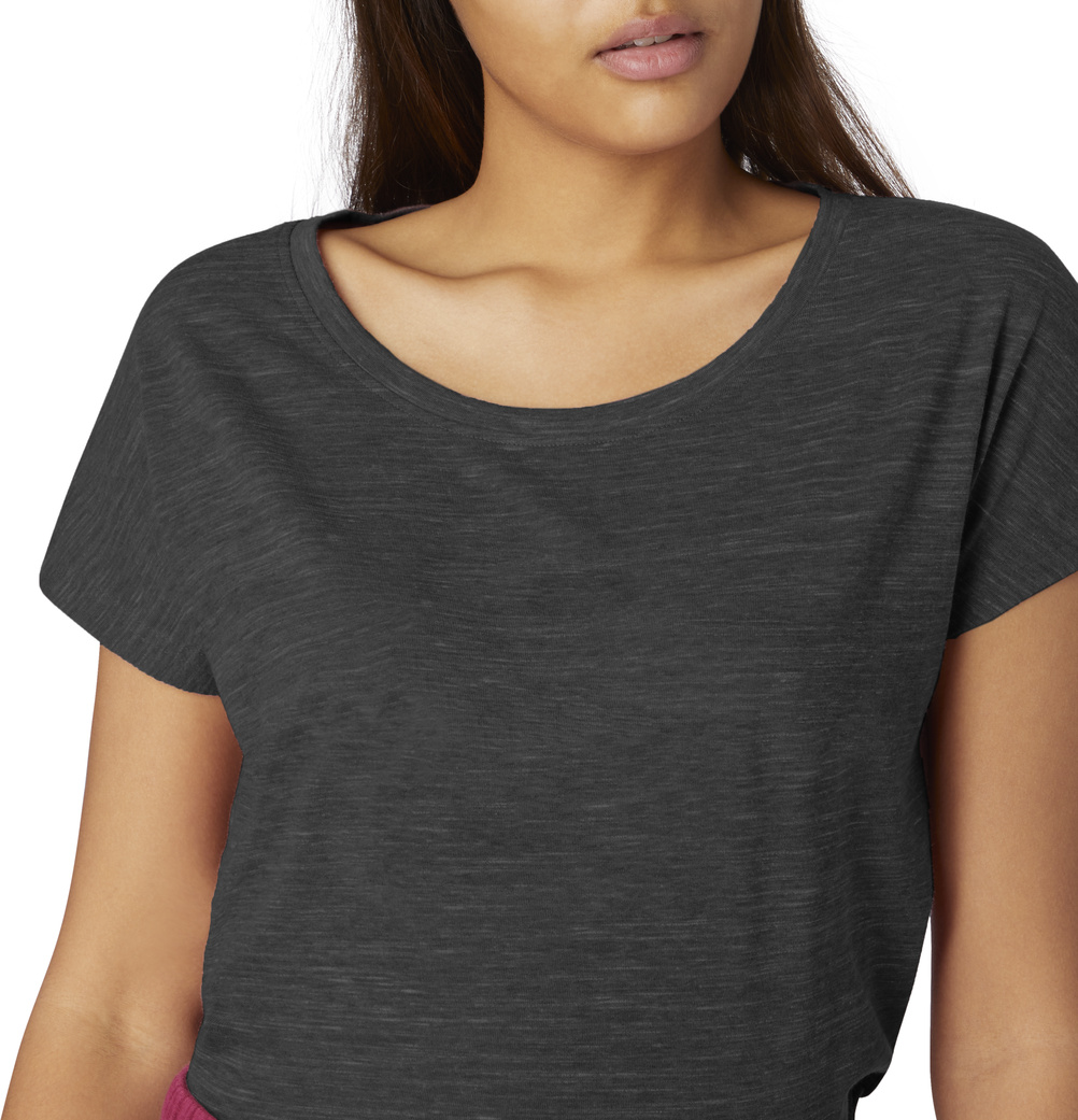 ENERGETICS Da.-T-Shirt Cully VI W MELANGE/BLACK – Bild 2