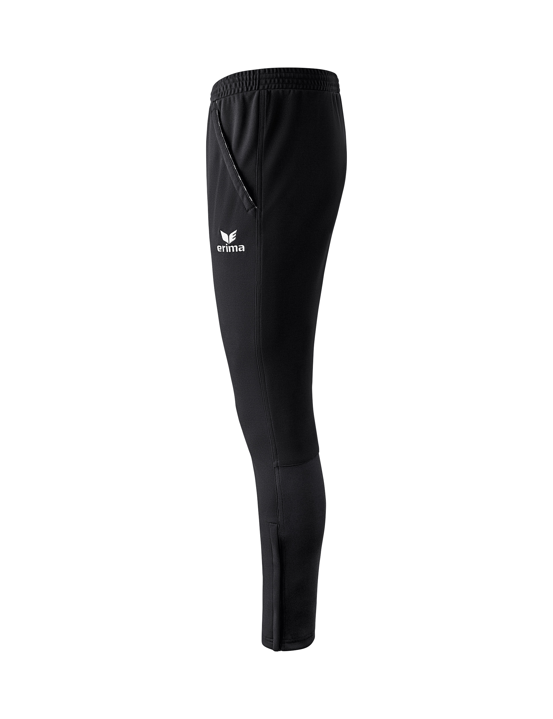 ERIMA trainings pants with rib 2.0 BLACK – Bild 3