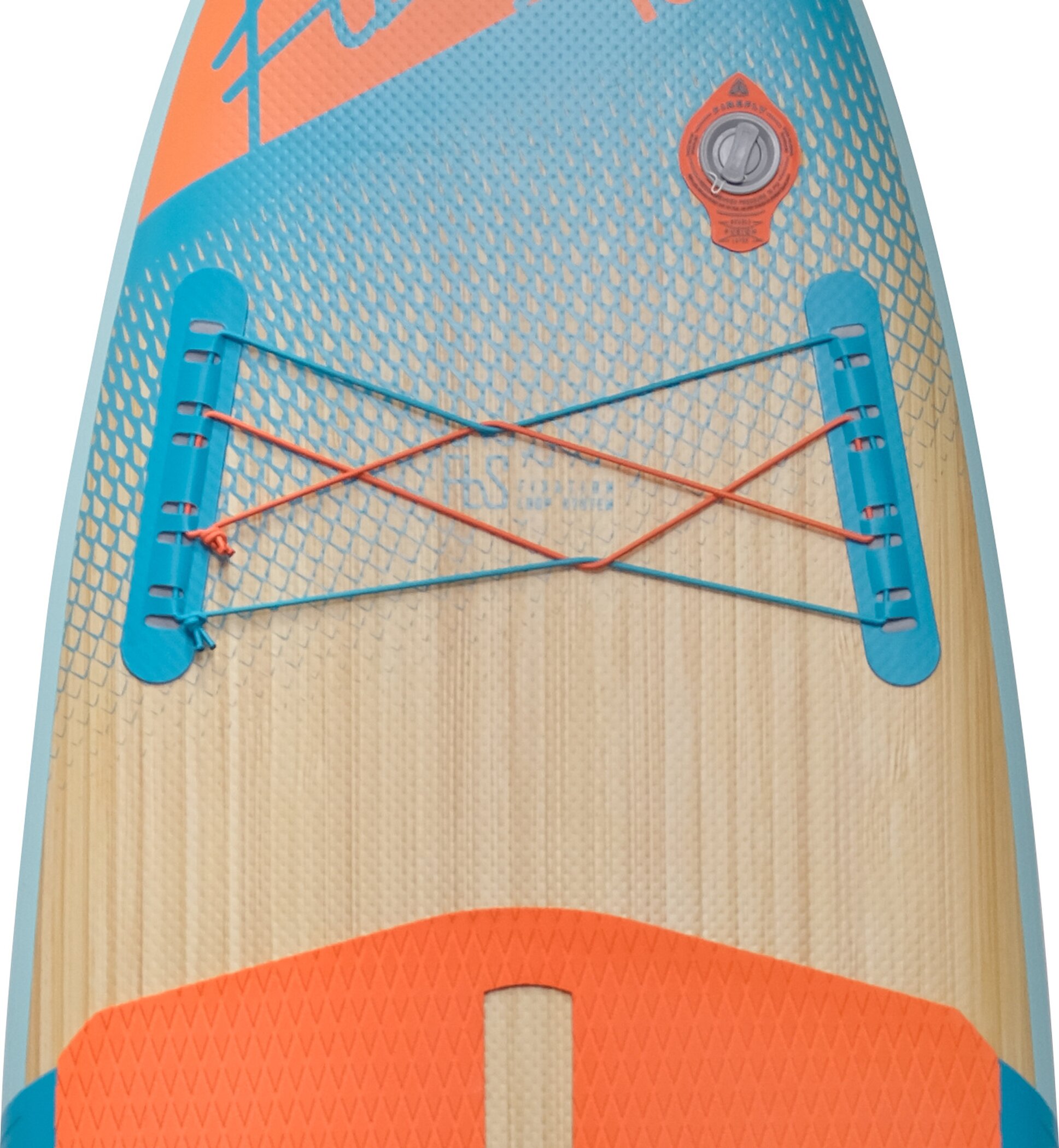 FIREFLY SUP-Board iSUP 300 COM WOOD/ORANGEDARK/BLUE – Bild 6