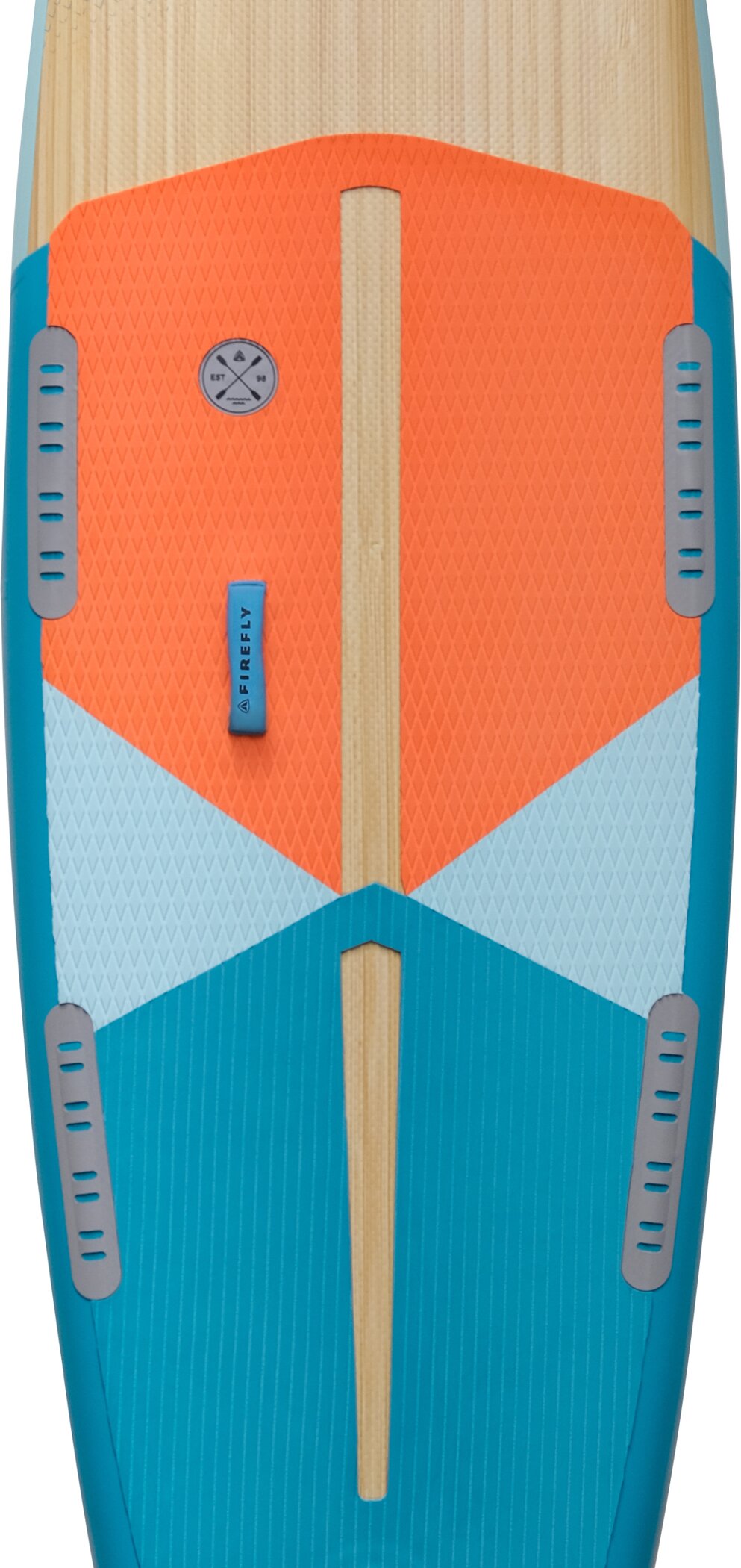 FIREFLY SUP-Board iSUP 300 COM WOOD/ORANGEDARK/BLUE – Bild 8
