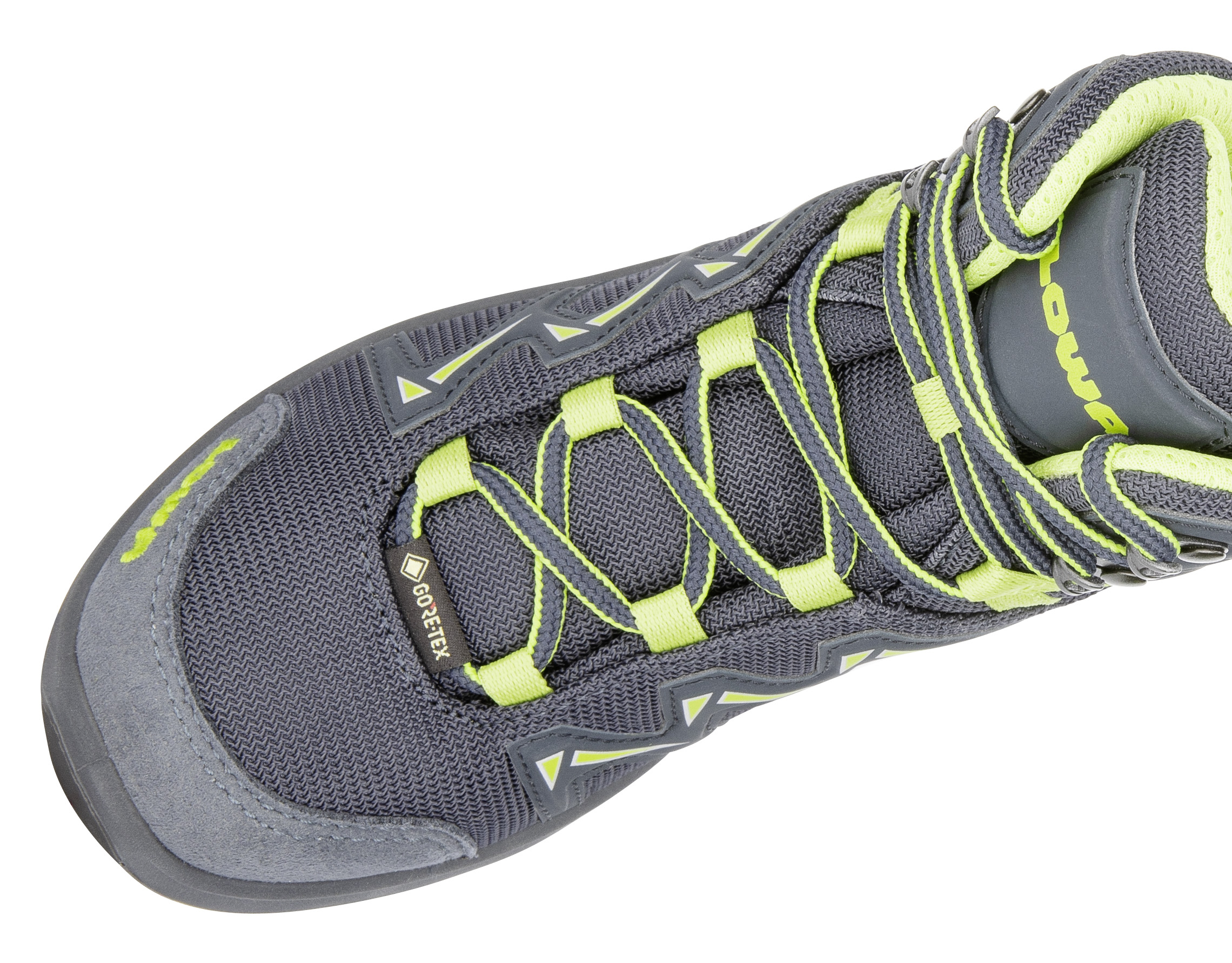 LOWA INNOX PRO GTX MID JUNIOR STAHLBLAU/LIMONE – Bild 2