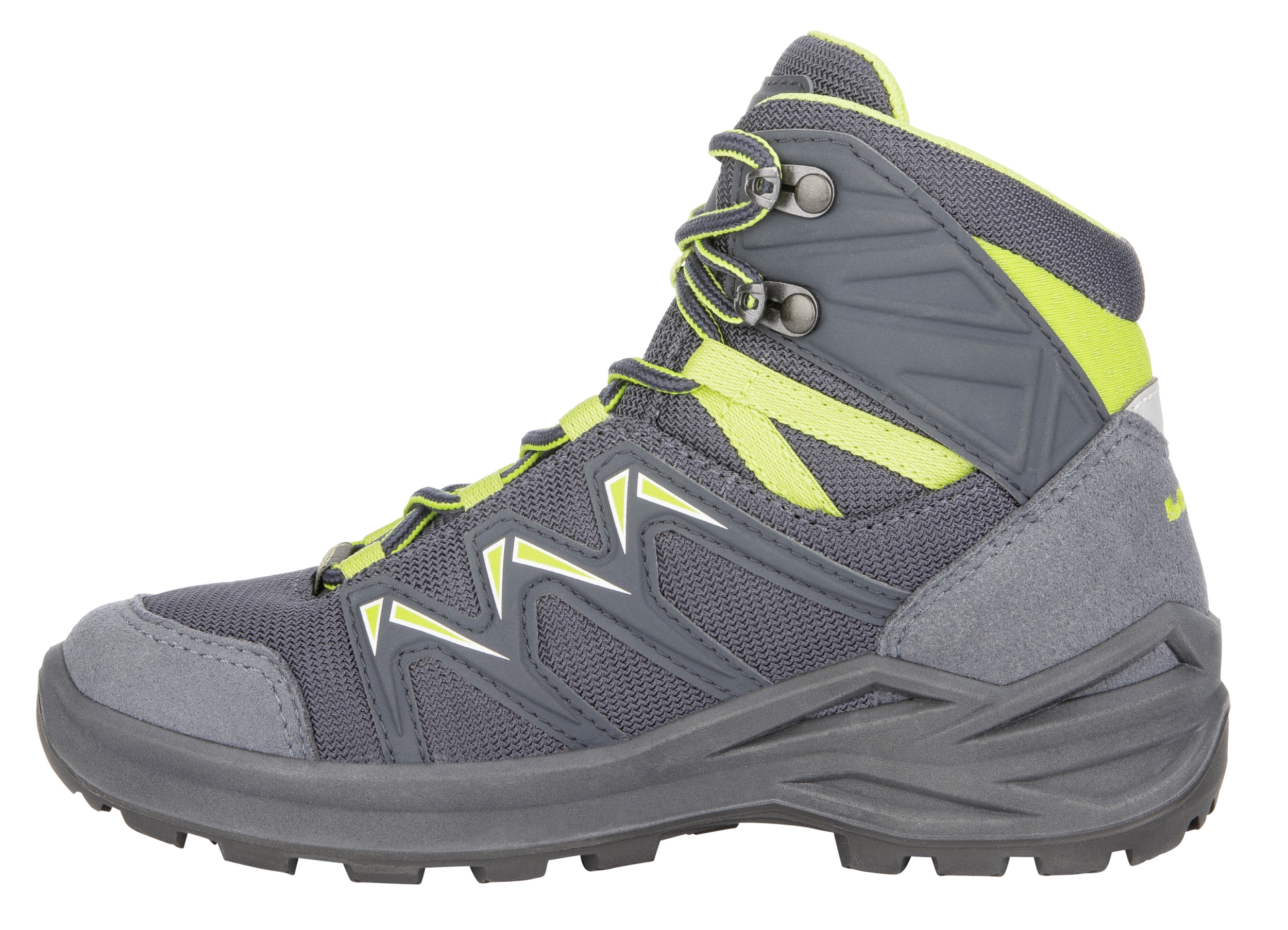 LOWA INNOX PRO GTX MID JUNIOR STAHLBLAU/LIMONE – Bild 5