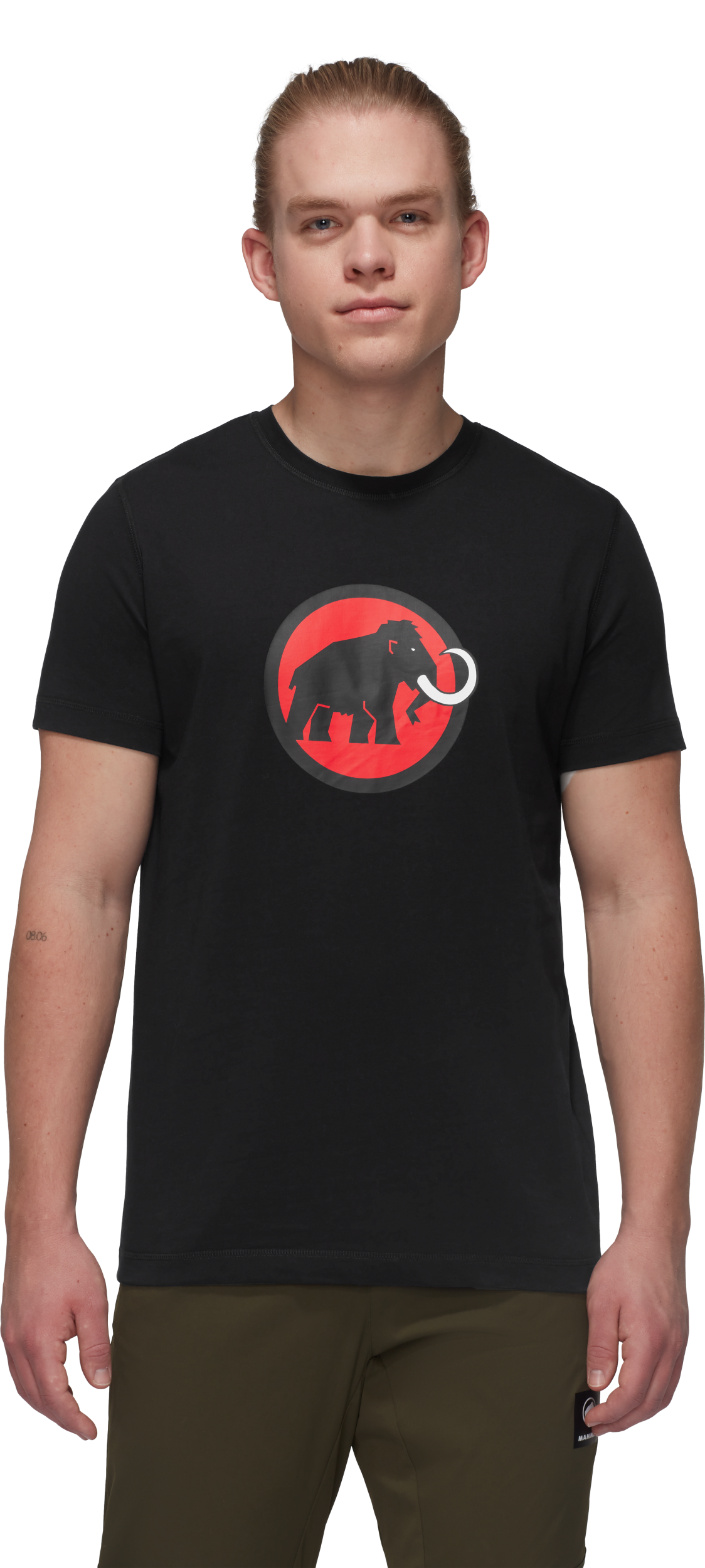 MAMMUT Mammut Core T-Shirt Men Classic BLACK – Bild 3