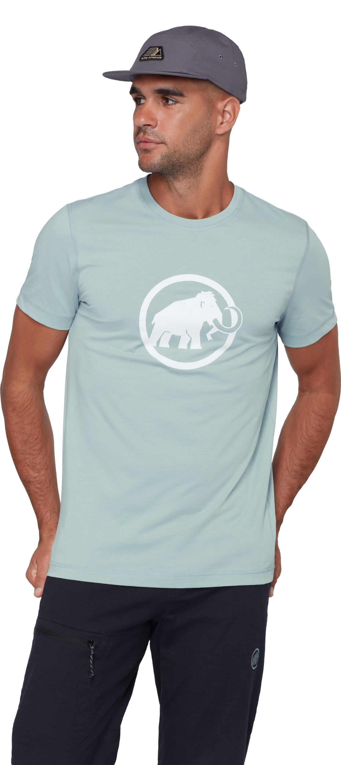 MAMMUT Mammut Core T-Shirt Men Classic NEBLA – Bild 2