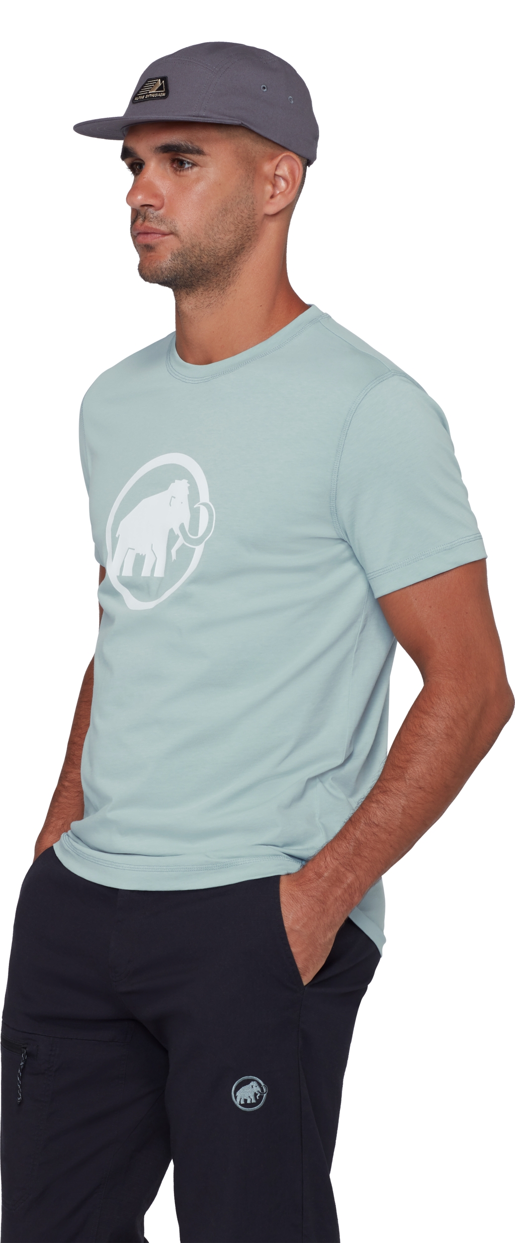 MAMMUT Mammut Core T-Shirt Men Classic NEBLA – Bild 3