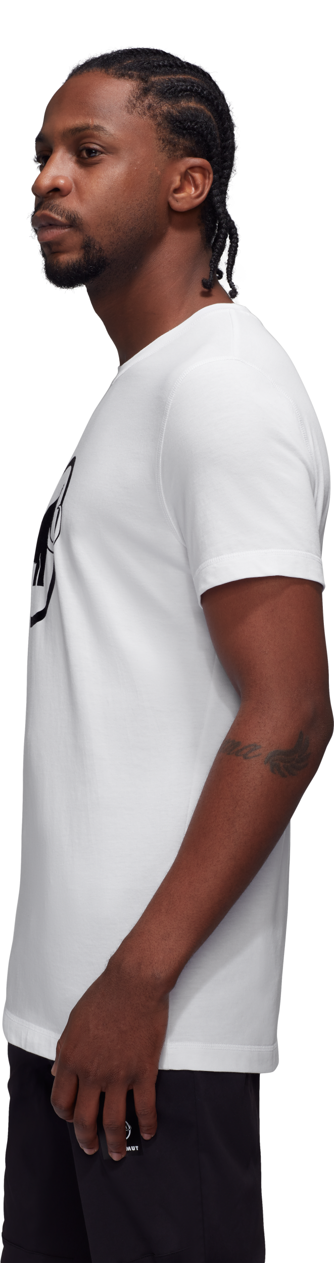 MAMMUT Mammut Core T-Shirt Men Classic WHITE – Bild 4