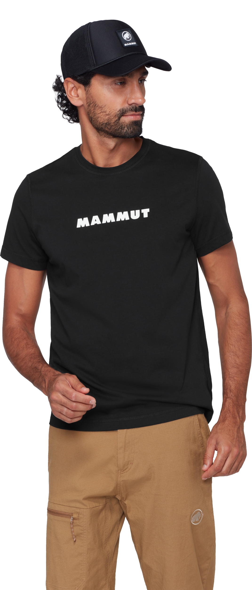 MAMMUT Mammut Core T-Shirt Men Logo BLACK – Bild 2