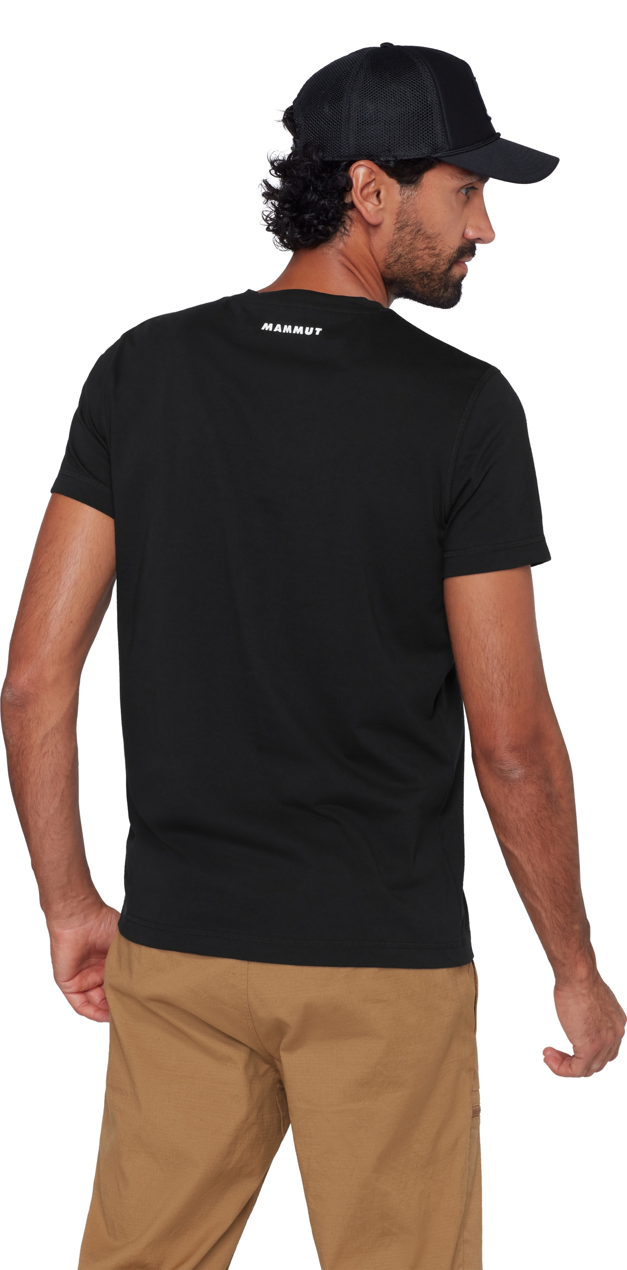 MAMMUT Mammut Core T-Shirt Men Logo BLACK – Bild 4