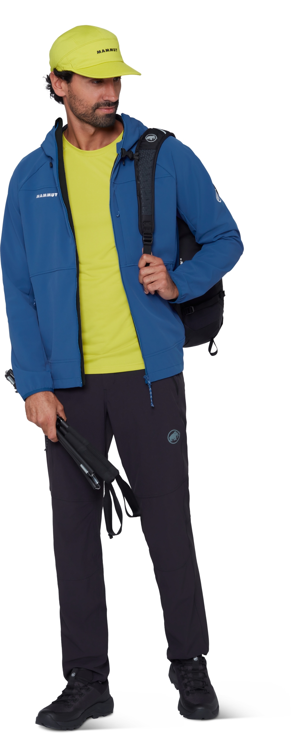 MAMMUT Ultimate Comfort SO Hooded Jacket Men TSCHIEL – Bild 5