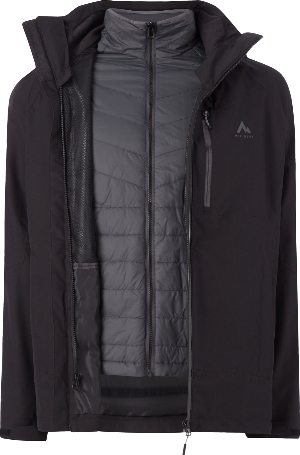 McKINLEY He.-Doppel-Jacke Avoca 3:1 II ux BLACK