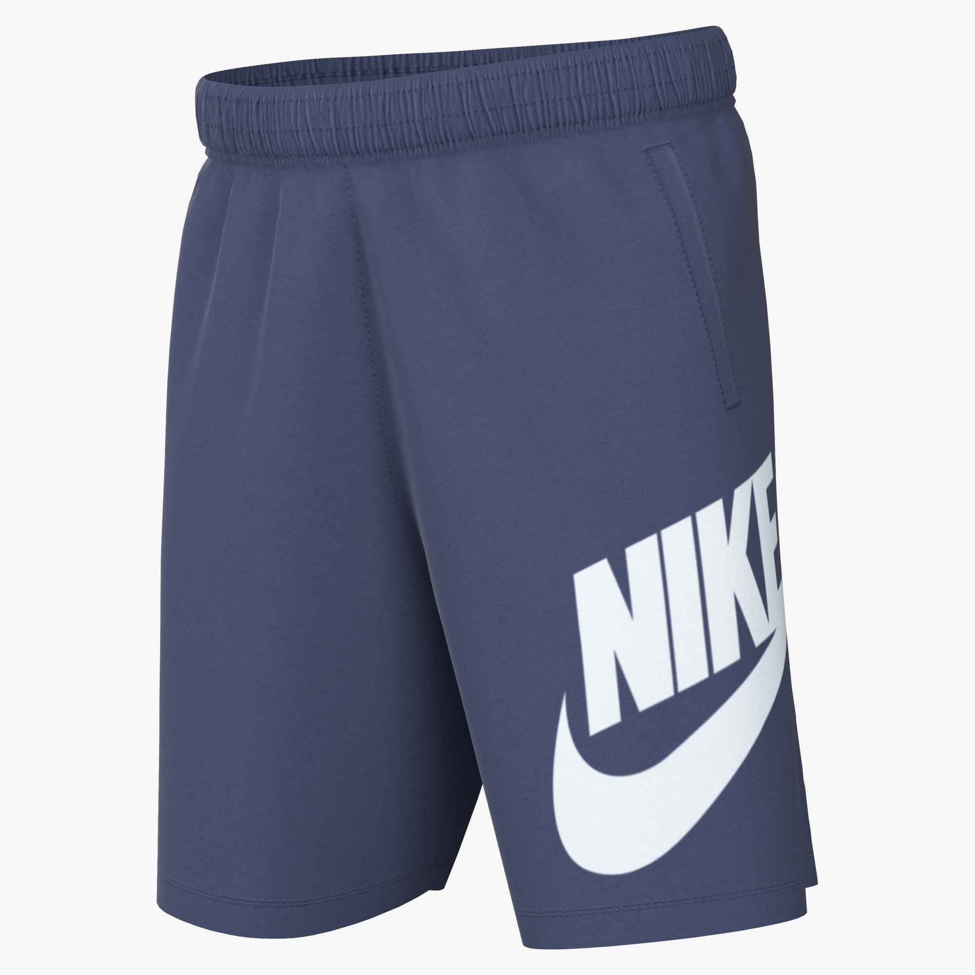 NIKE K NSW CLUB FT SHORT HBR MYSTIC NAVY/WHITE – Bild 3
