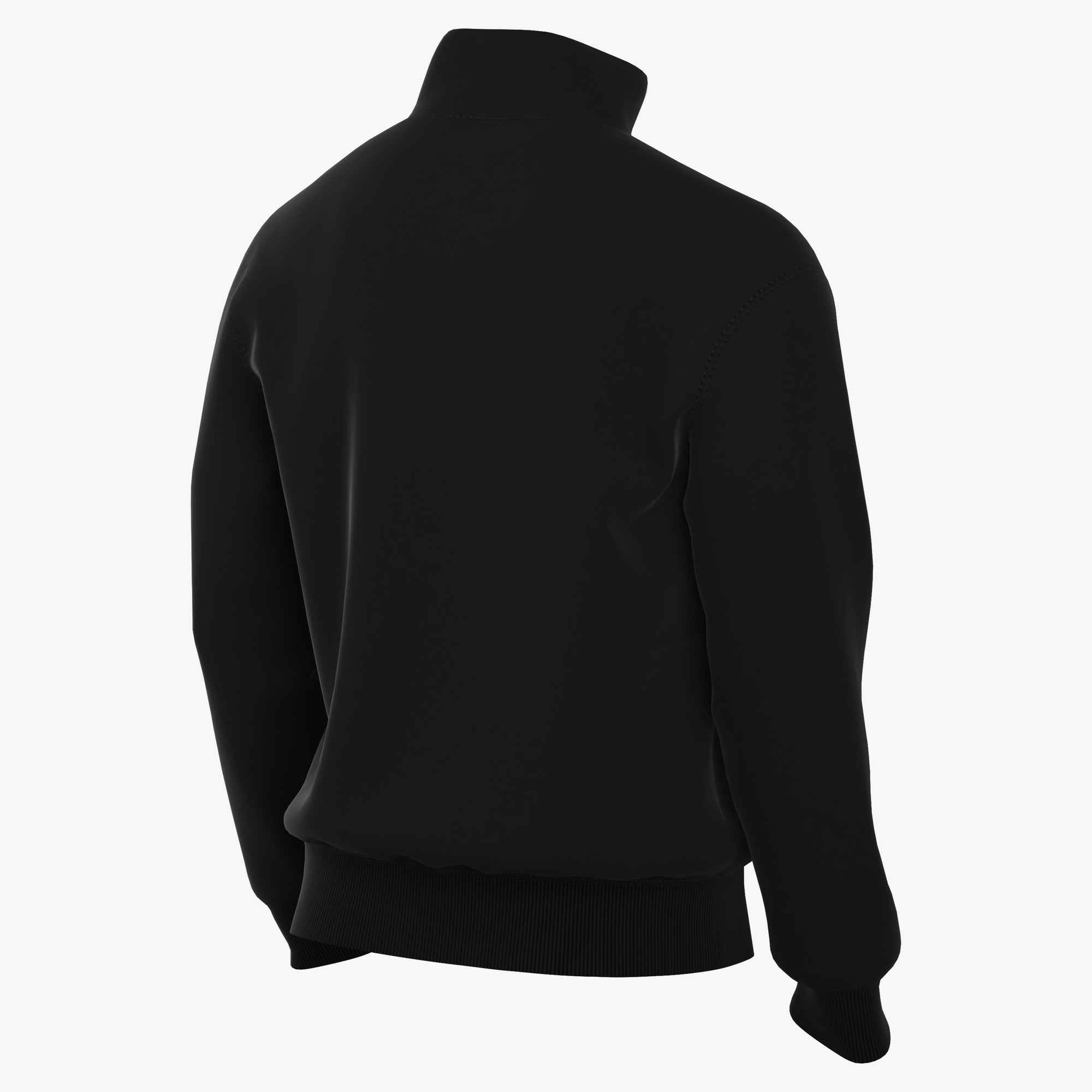 NIKE M NK AIR BB FLC QZ BLACK/WHITE – Bild 4