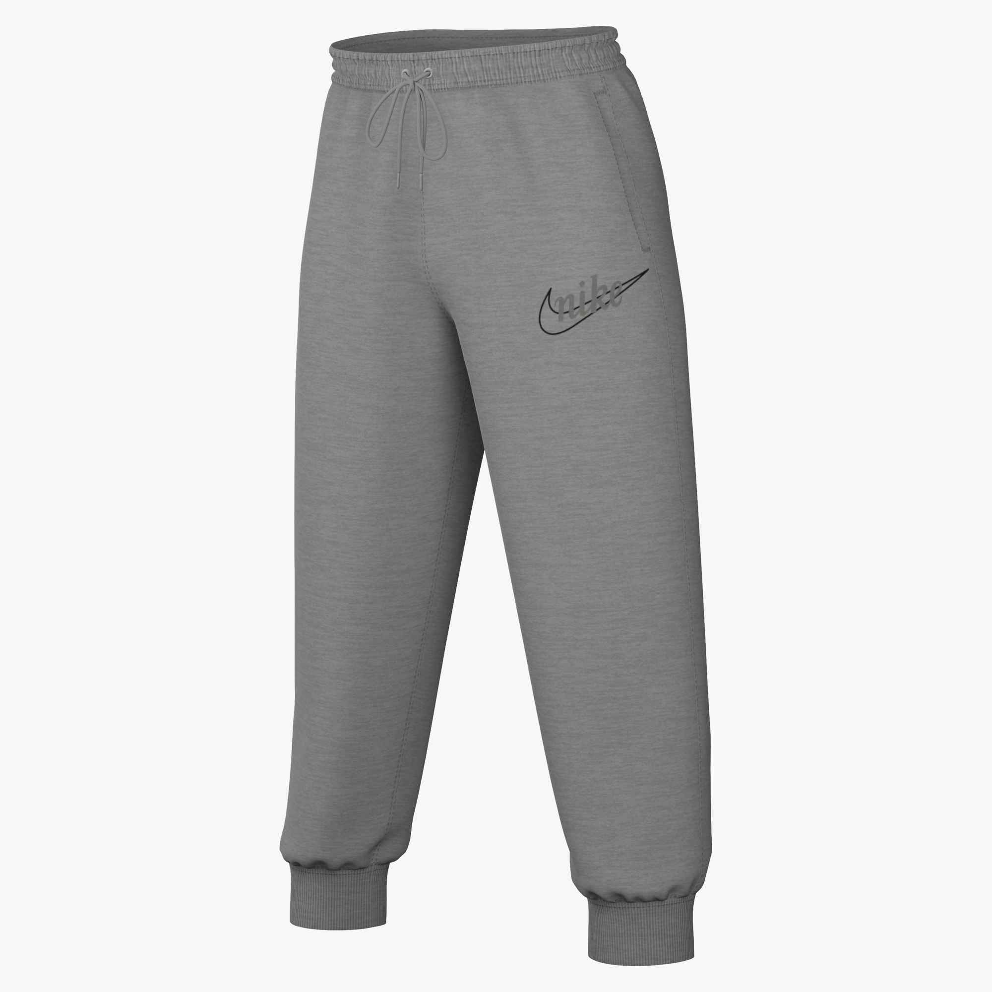 NIKE M NK CLUB BB JGGR CTB DK GREY HEATHER/LT SMOKE GREY/ – Bild 3