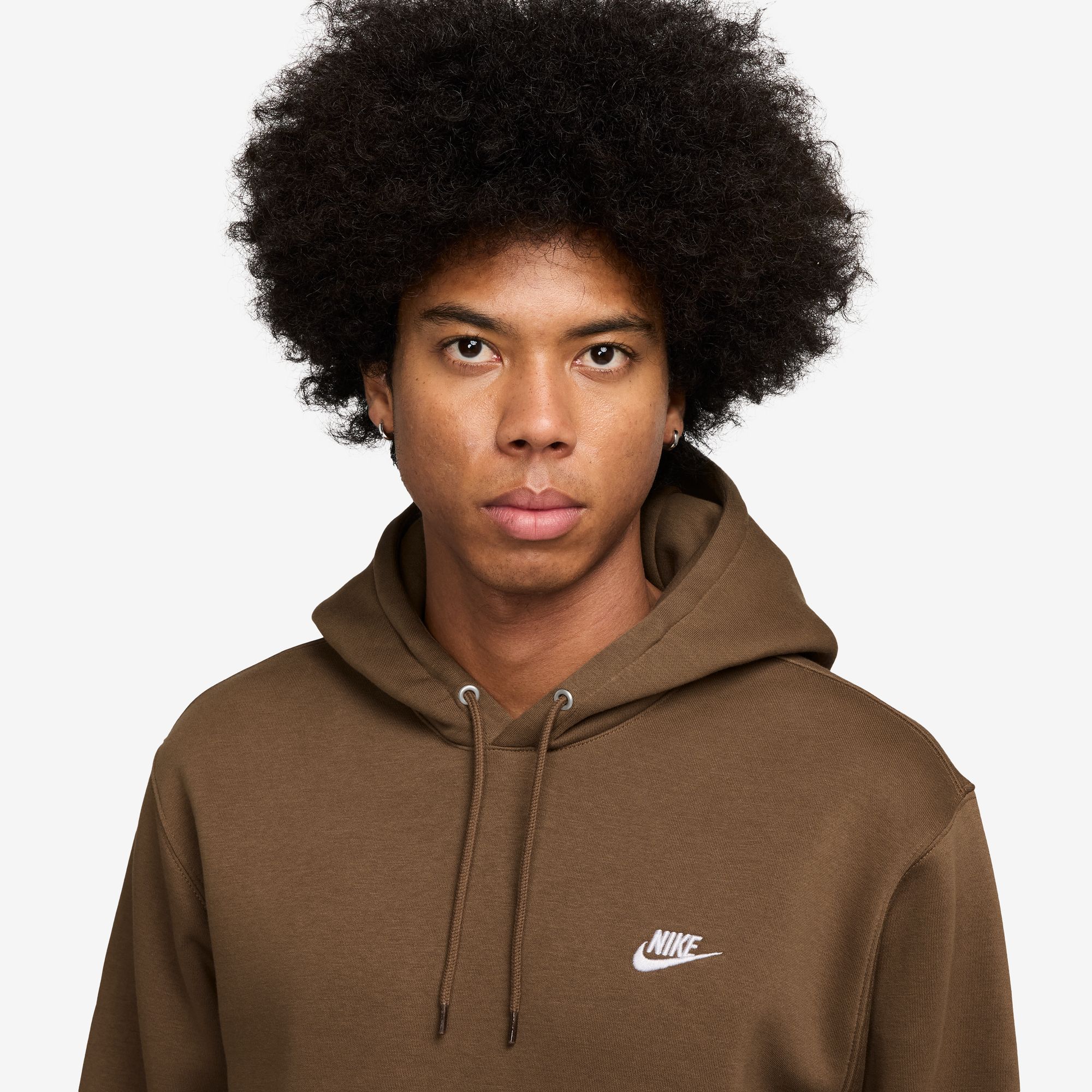 NIKE M NK CLUB BB PO HOODIE MOSSWOOD BROWN/MOSSWOOD BROWN/ – Bild 3