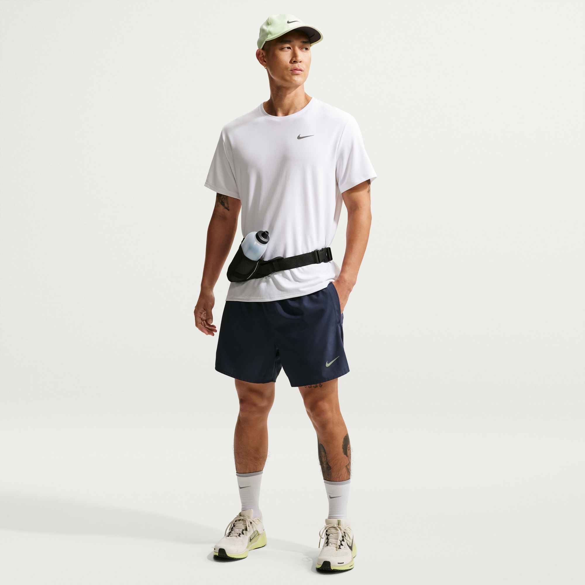 NIKE M NK DF CHALLENGER 5BF SHORT MIDNIGHT NAVY/REFLECTIVE SILV
