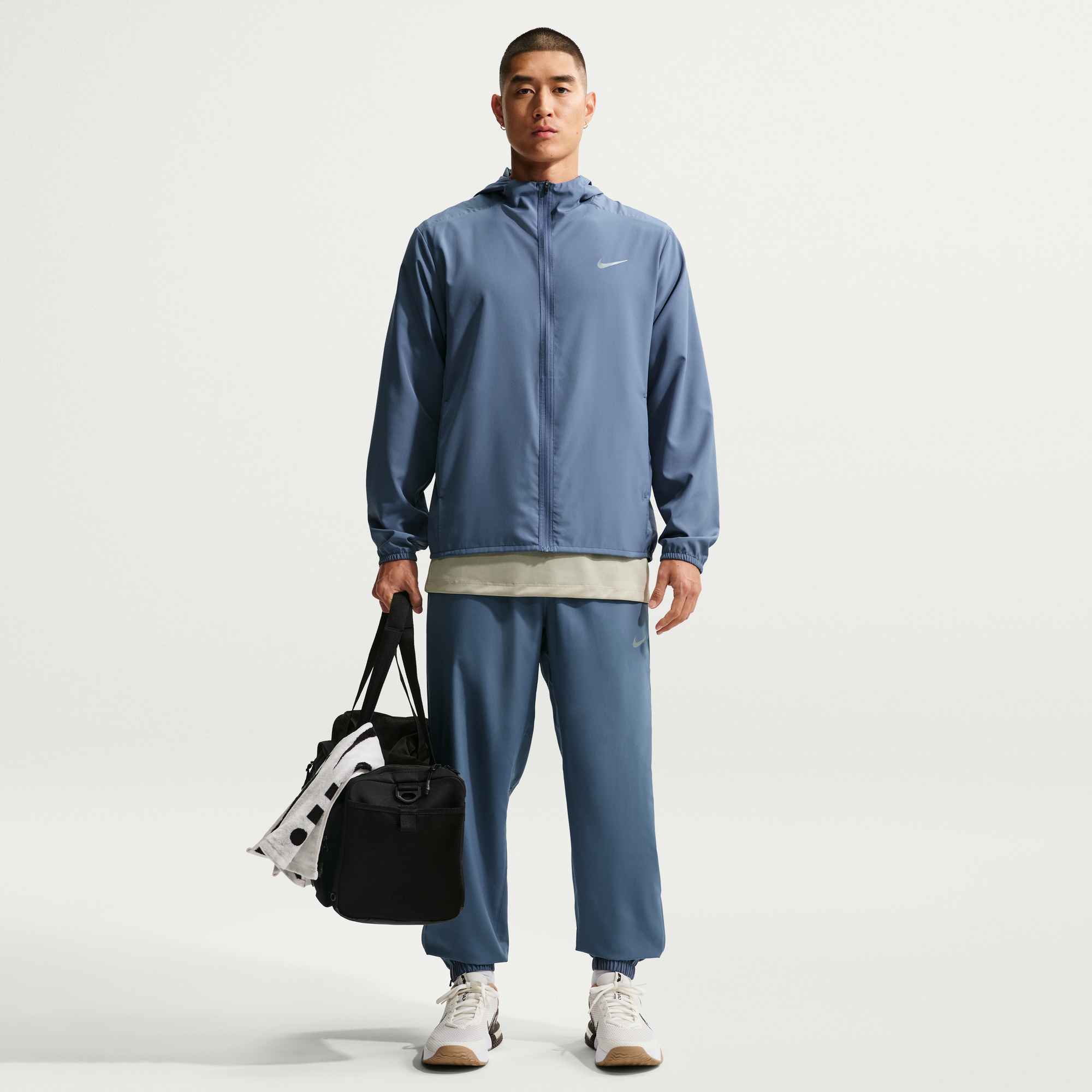 NIKE M NK DF FORM HD JKT DIFFUSED BLUE/REFLECTIVE SILV