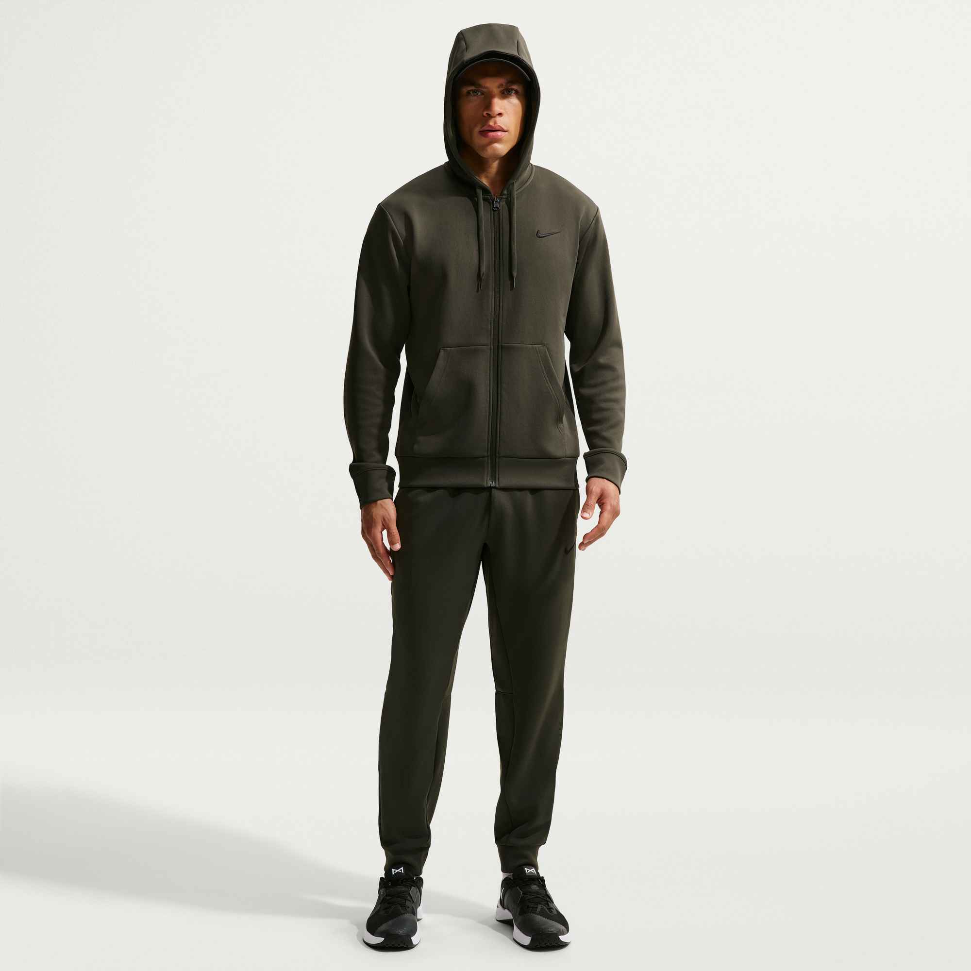 NIKE M NK DF UV FLEX FLC JOGGER SEQUOIA/SEQUOIA/BLACK