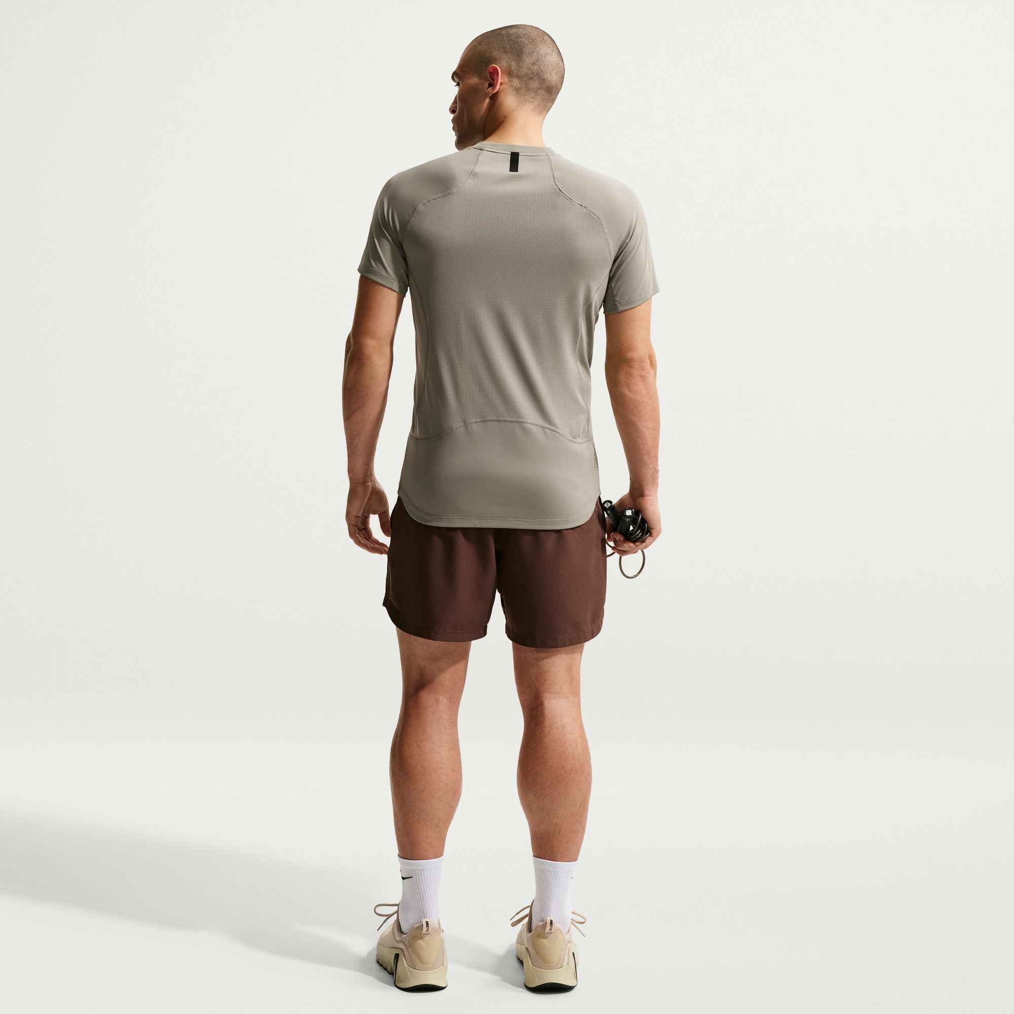 NIKE M NP DF NPT SS TOP LIGHT ARMY/LT LIQUID LIME – Bild 2