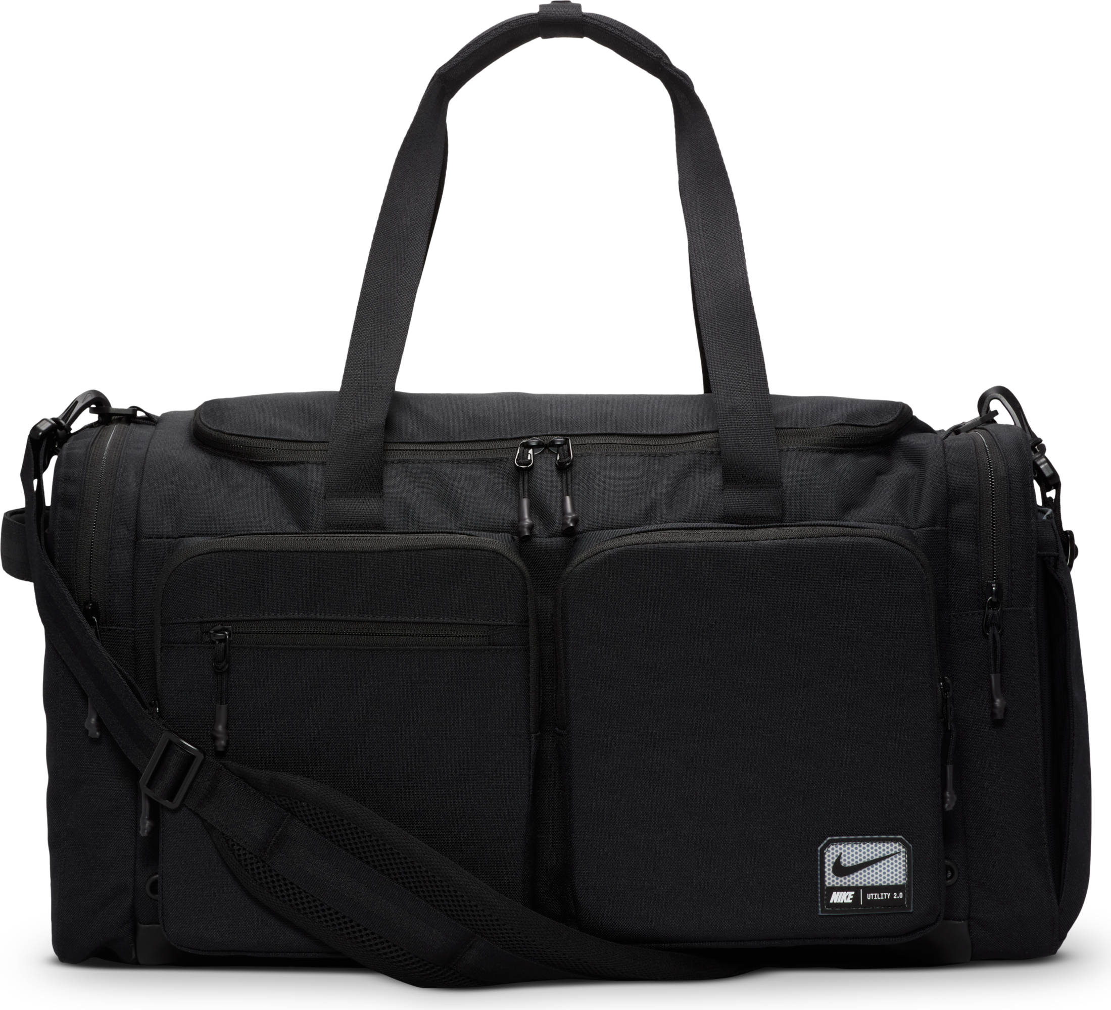 NIKE NK UTILITY M POWER DUFF - 2.0 BLACK/BLACK/WHITE