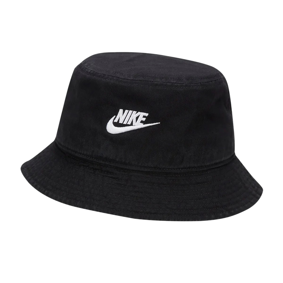 NIKE U NK APEX BUCKET SQ FUT WSH L BLACK/WHITE