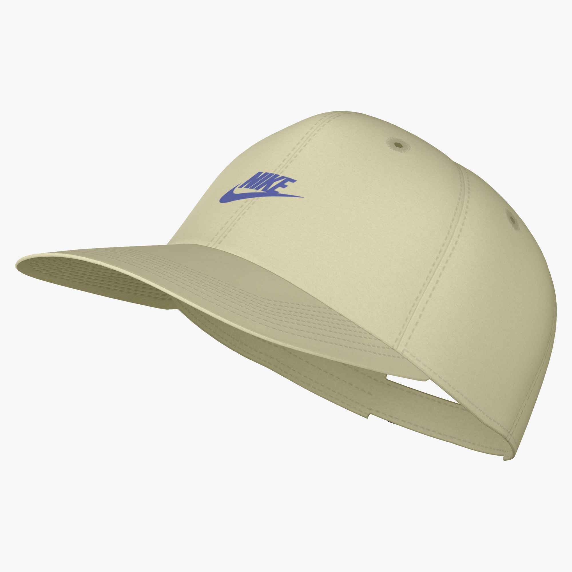 NIKE U NK CLUB CAP U CB FUT WSH L LT KHAKI/SAPPHIRE