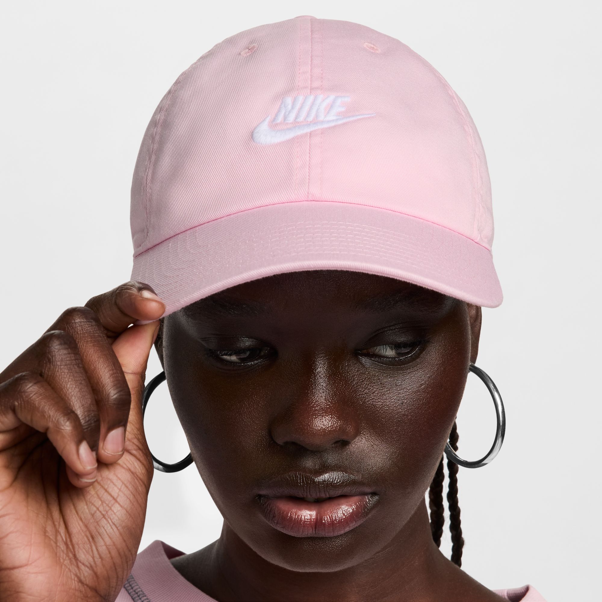 NIKE U NK CLUB CAP U CB FUT WSH L PINK FOAM /WHITE – Bild 6