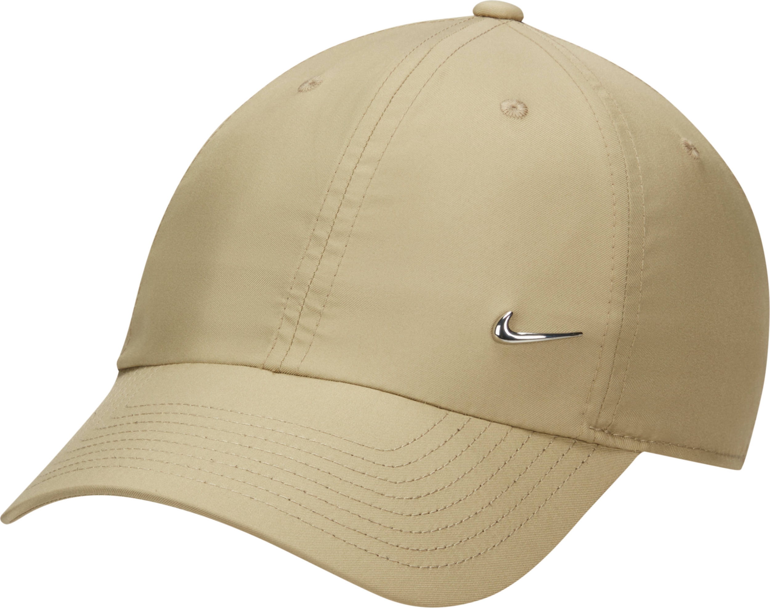NIKE U NK DF CLUB CAP U CB MTSWSH L NEUTRAL OLIVE/METALLIC SILVER