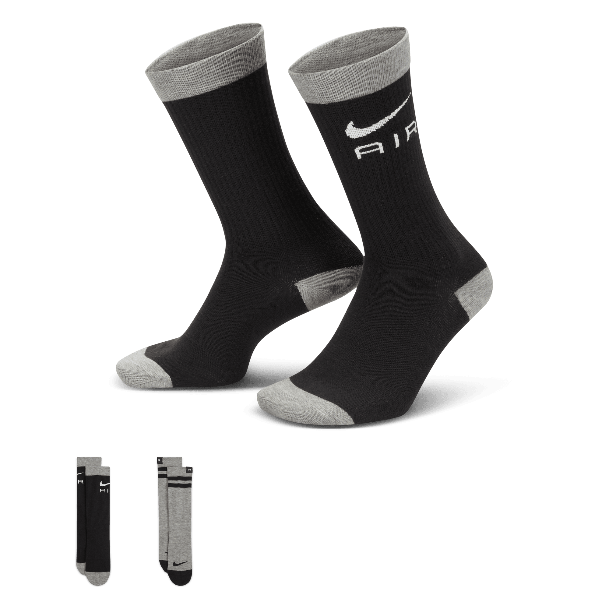 NIKE U NK ED ESS CRW 2PR 168 NK AIR MULTI-COLOR