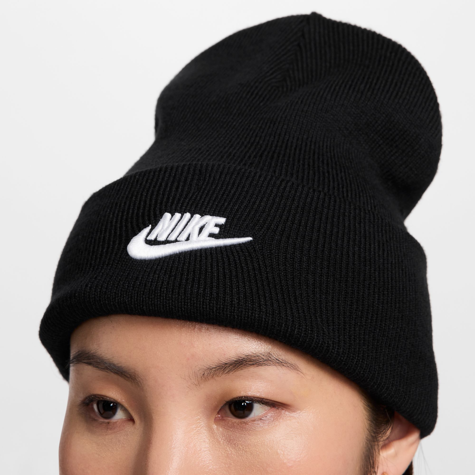 NIKE U NK PEAK BEANIE TC FUT F24 L BLACK/WHITE – Bild 4